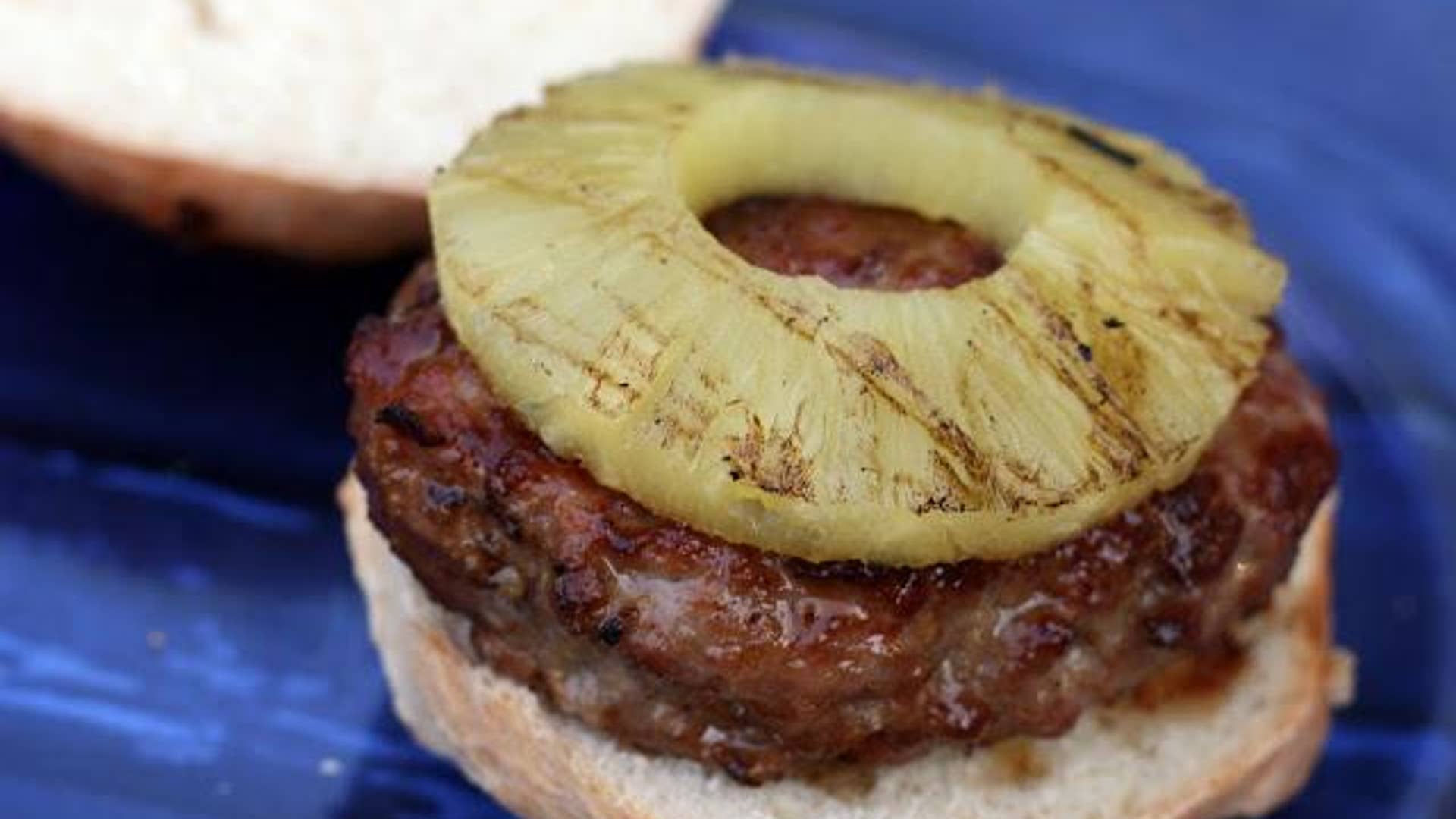 Hawaiian-Style Pork Burgers