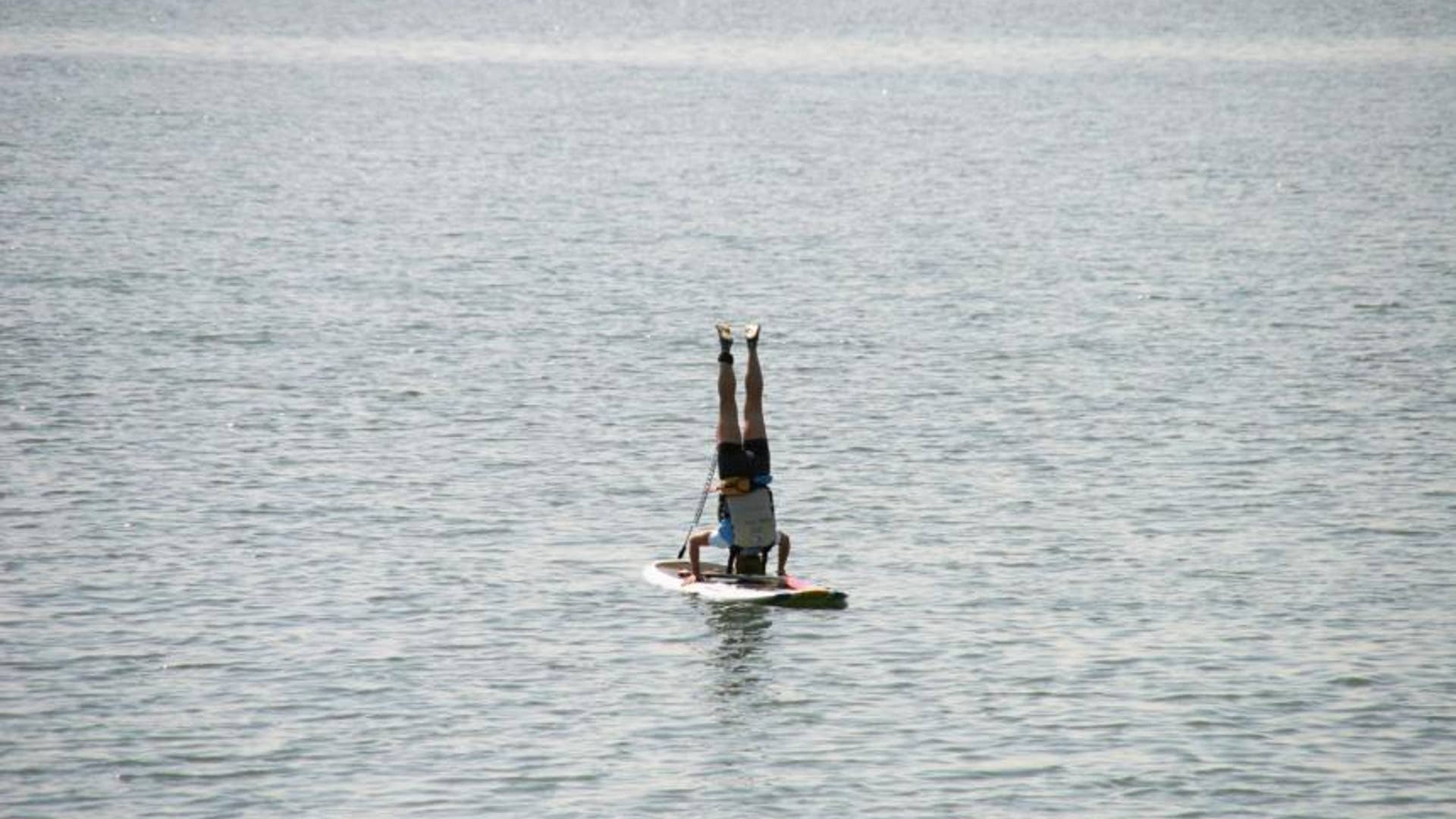 Yoga on Paddleboards