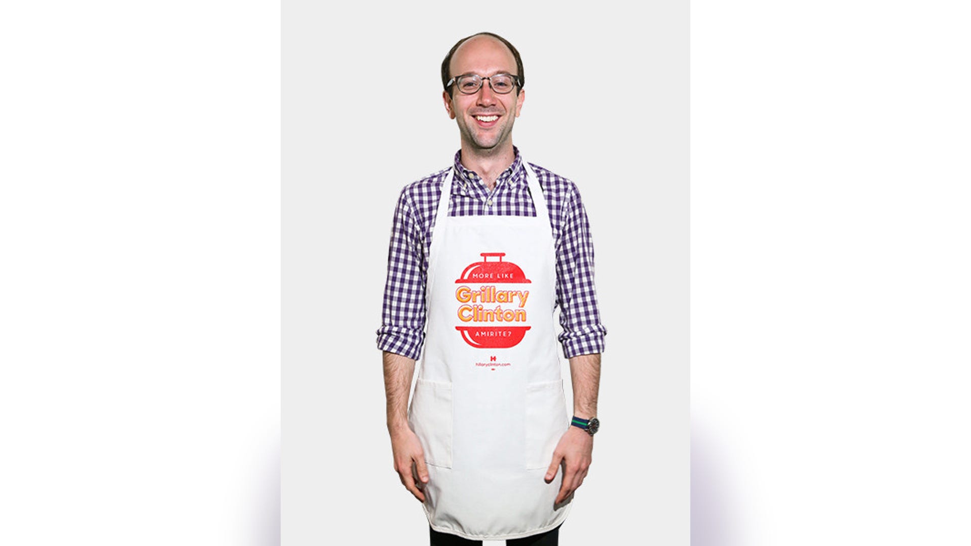 Clinton BBQ apron