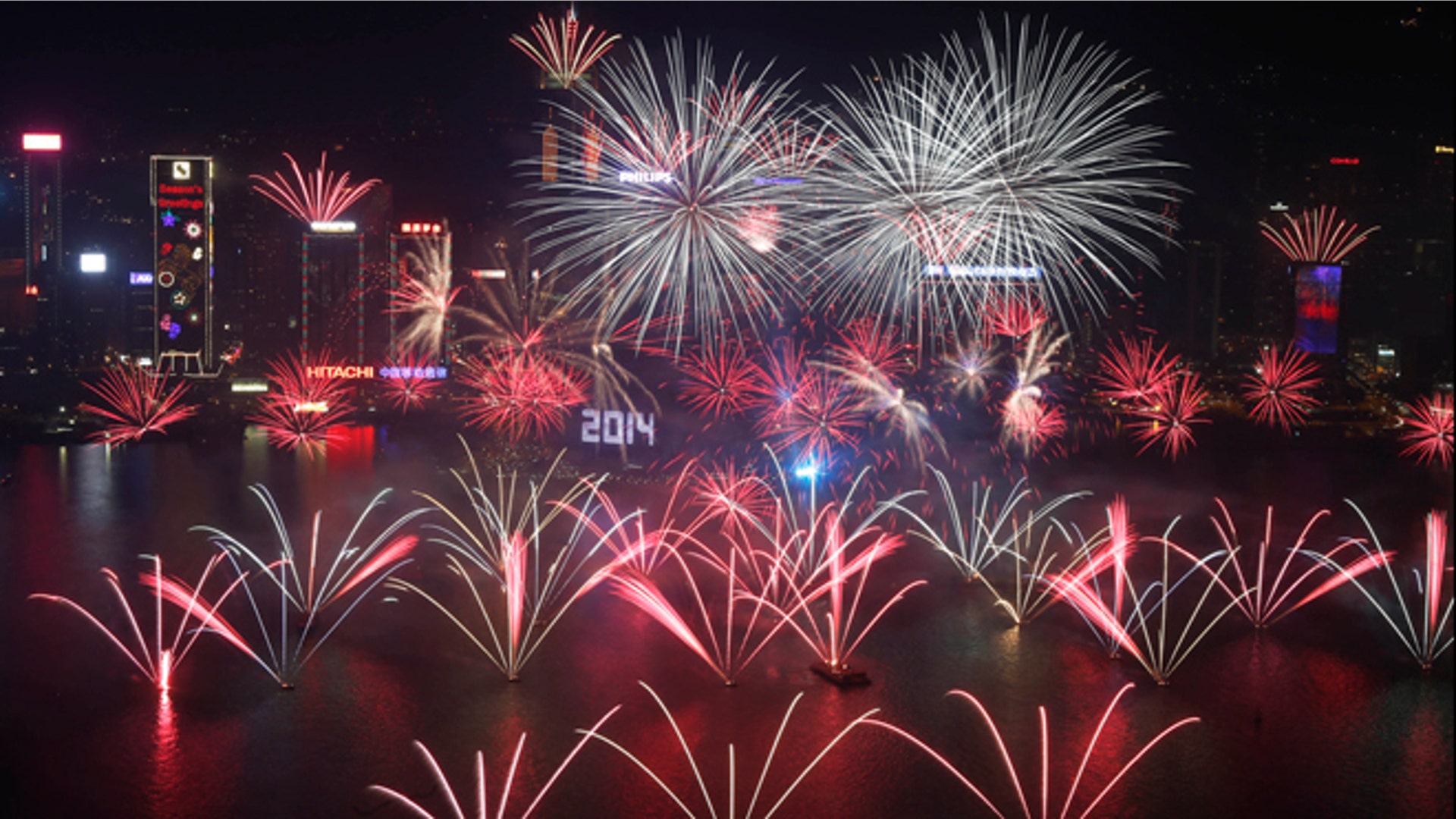 New Year's Eve 2014 celebrations around the world