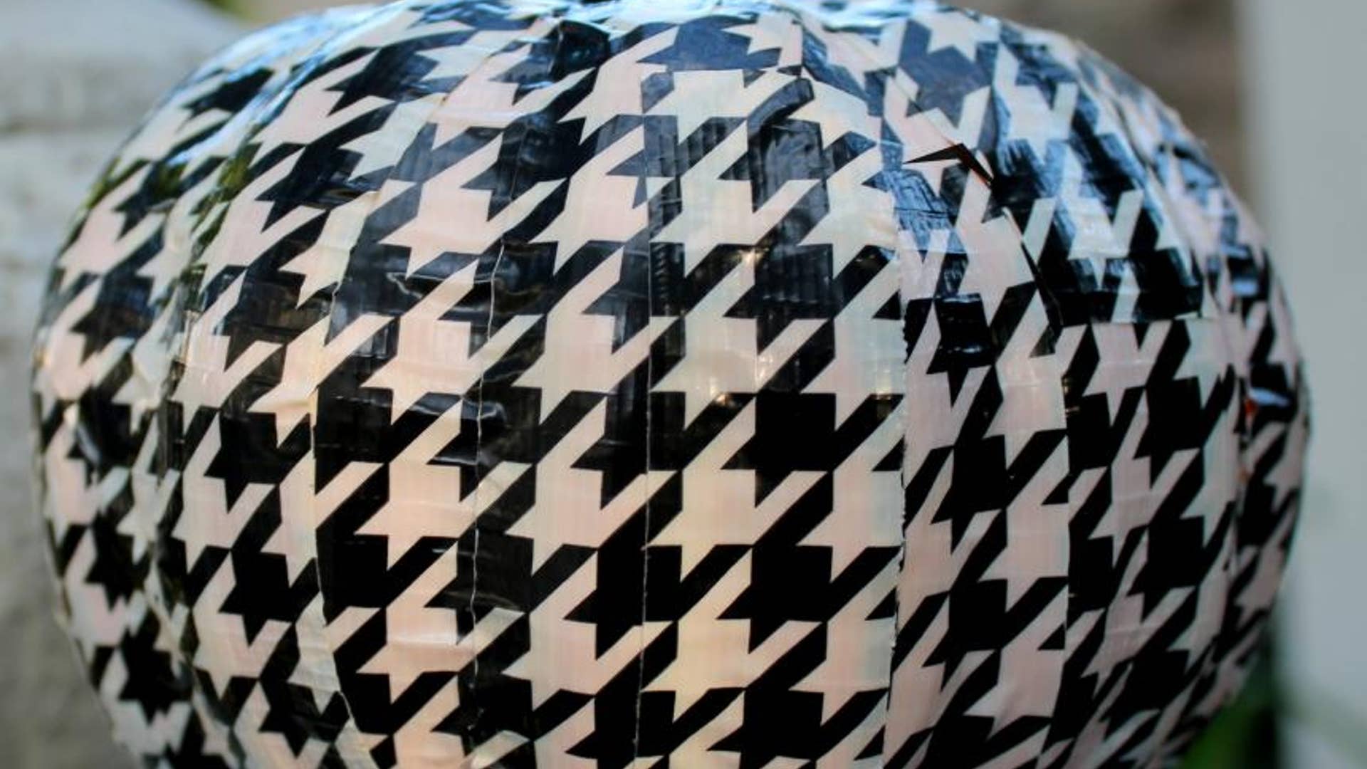 Houndstooth Pumpkin