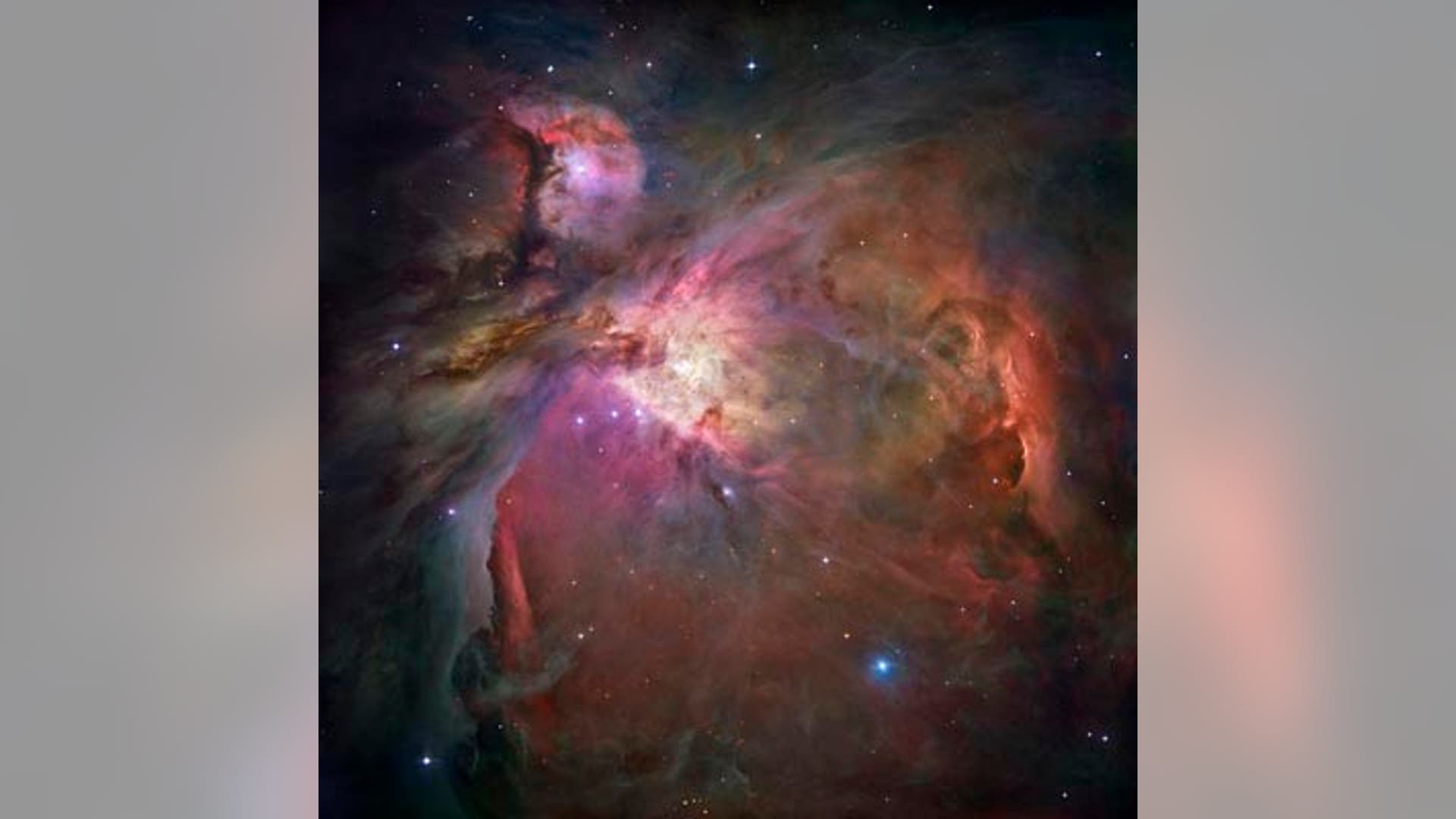 Hubble panoramic view of Orion Nebula