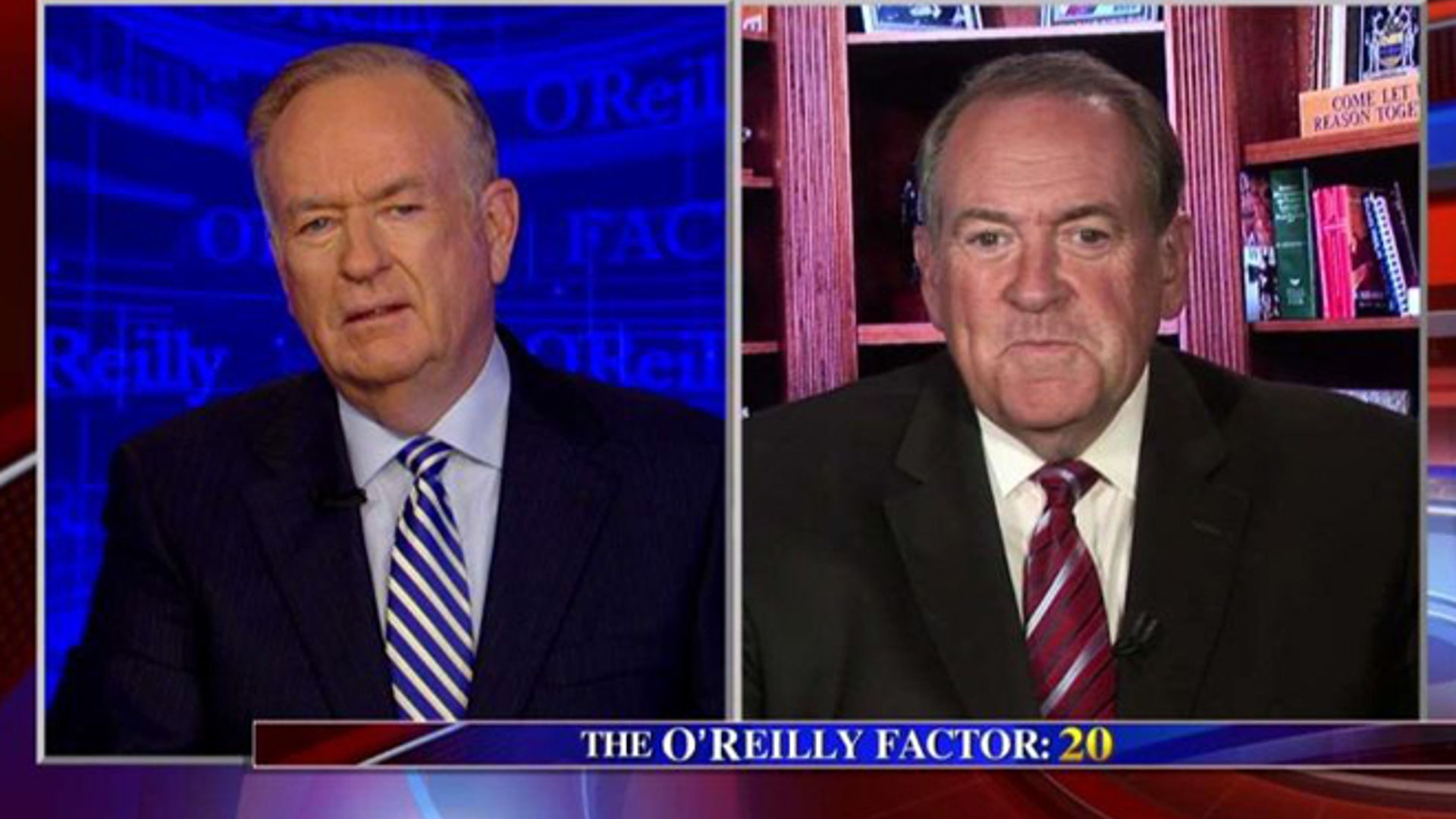 Former Gov. Mike Huckabee reacts to the latest polls on ‘The O’Reilly Factor’