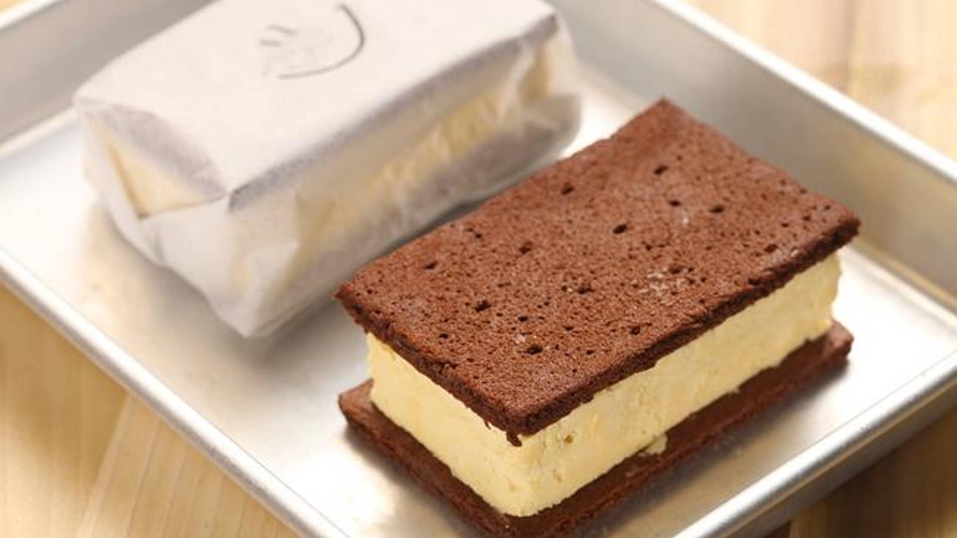 Fernet-Branca Ice-Cream Sandwich