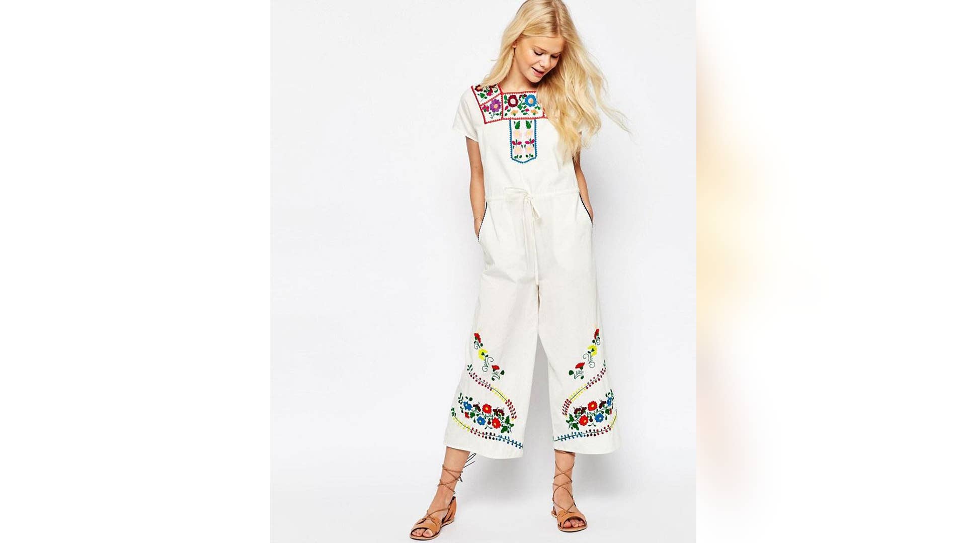 Embroidered Jumpsuit