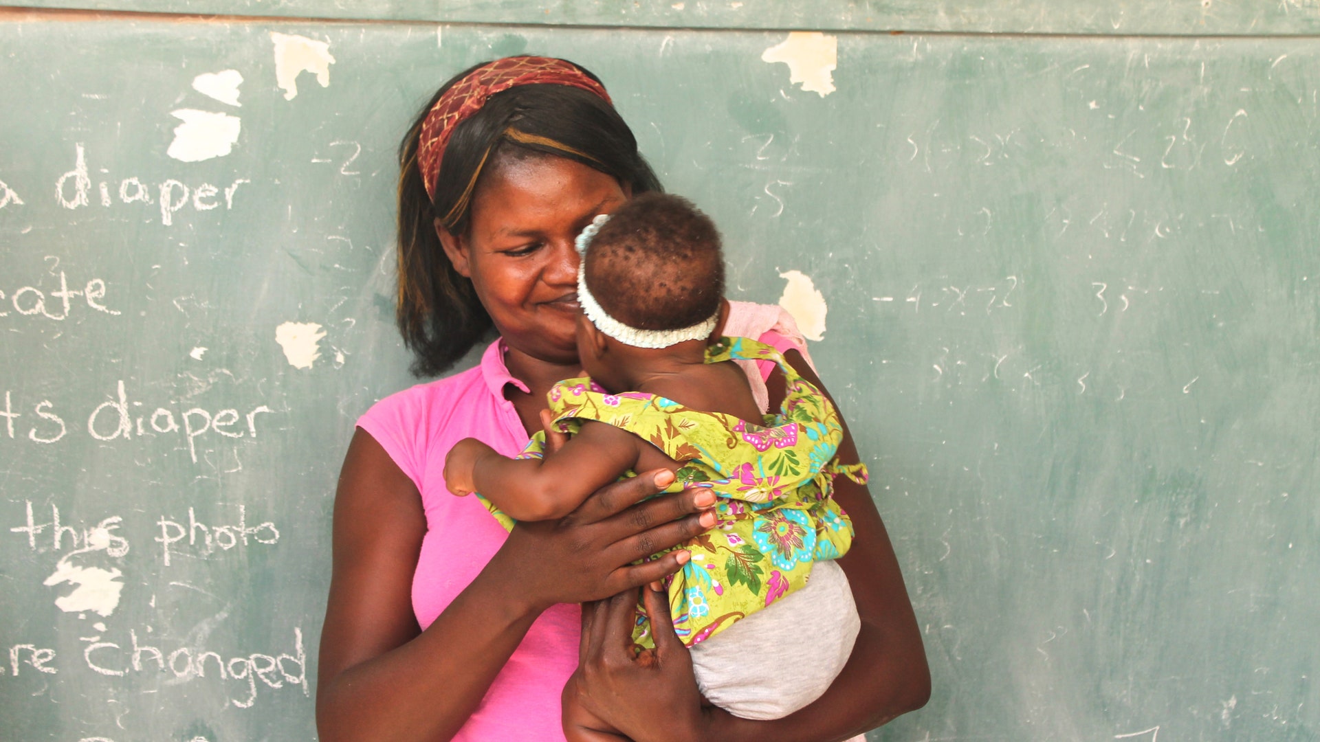 Reusable diapers for Haitian children