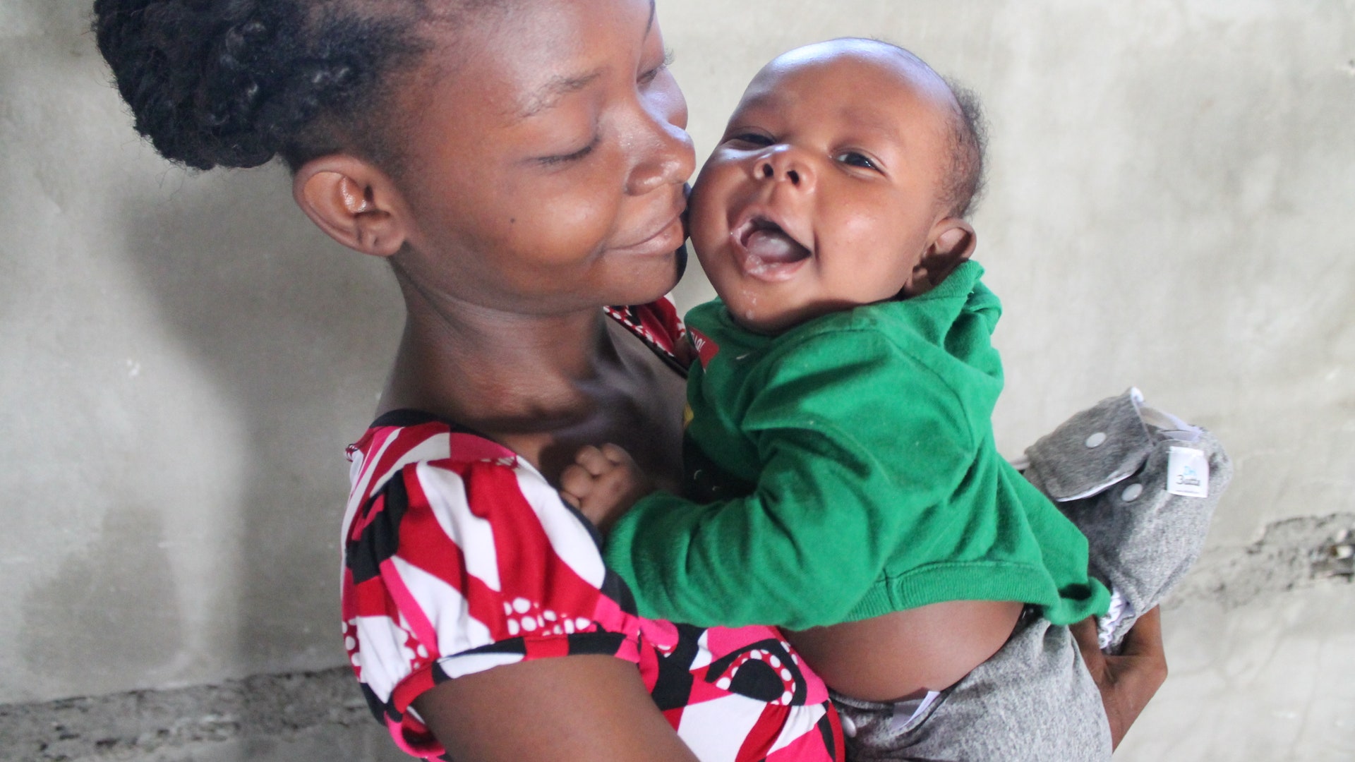 Reusable diapers for Haitian children