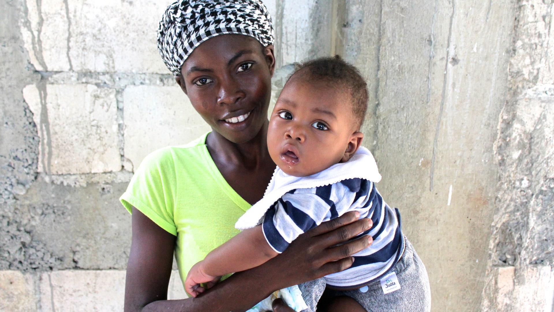 Reusable diapers for Haitian children