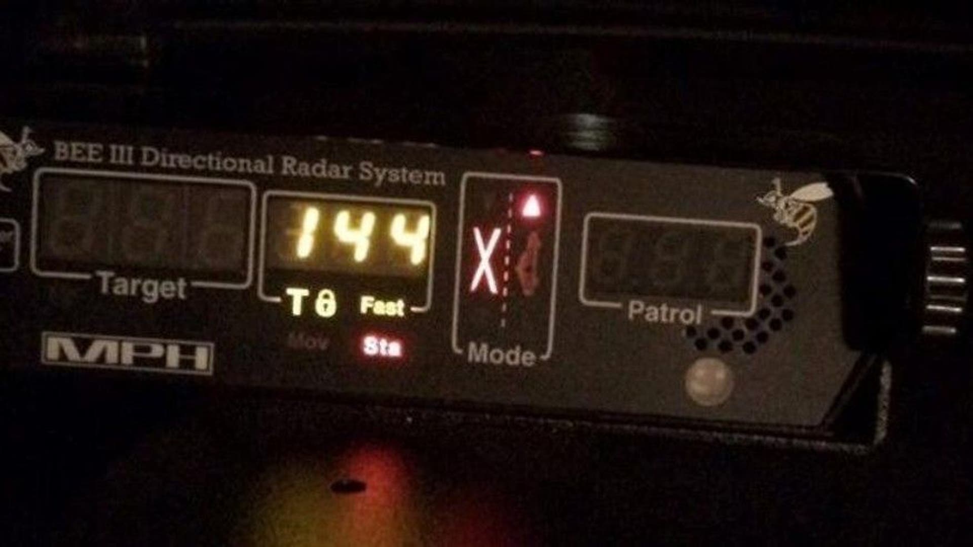 Iowa police catch speeder going 144 mph
