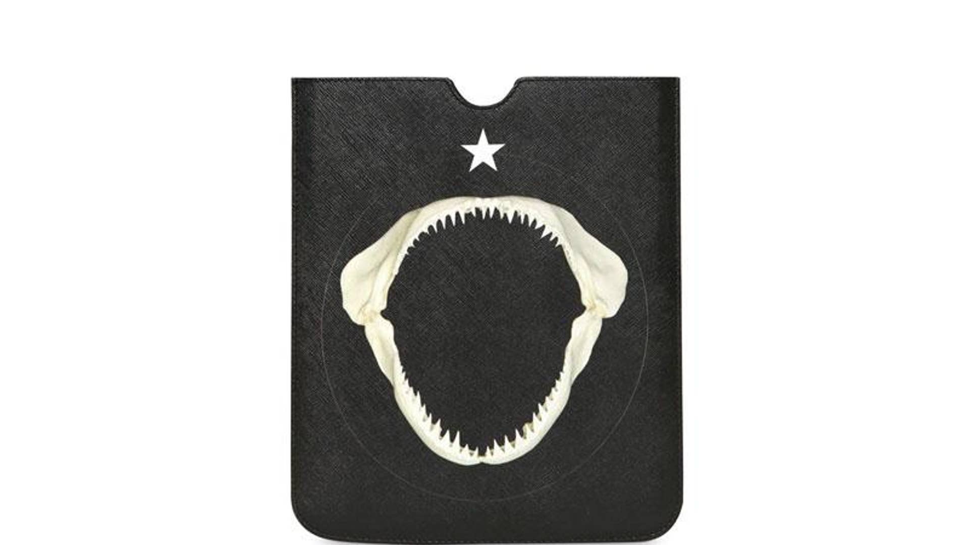 Givenchy Shark and Flower Printed Large iPad Case