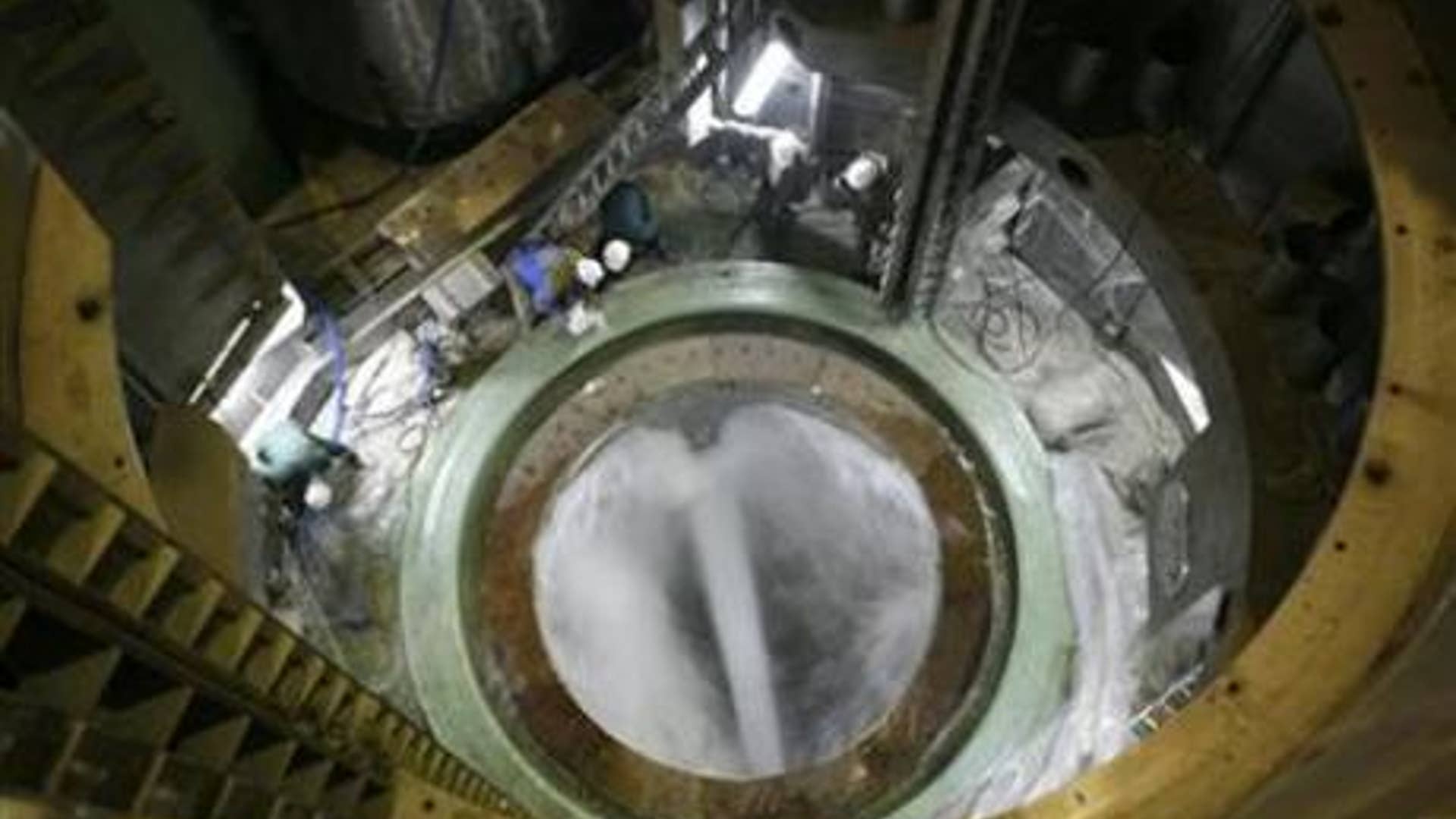 Workers Finish Bushehr