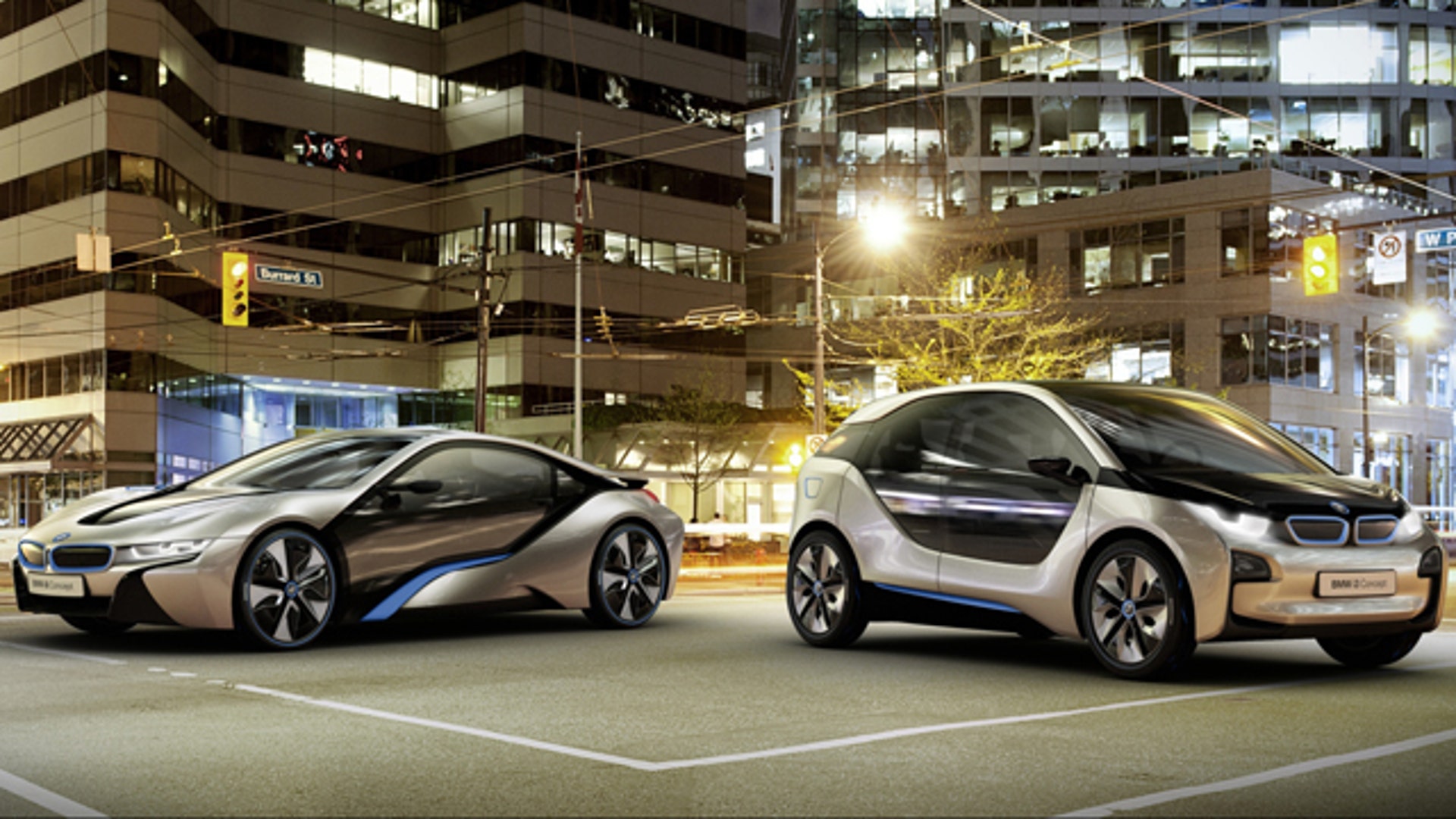 BMW i8 and i3 Concepts