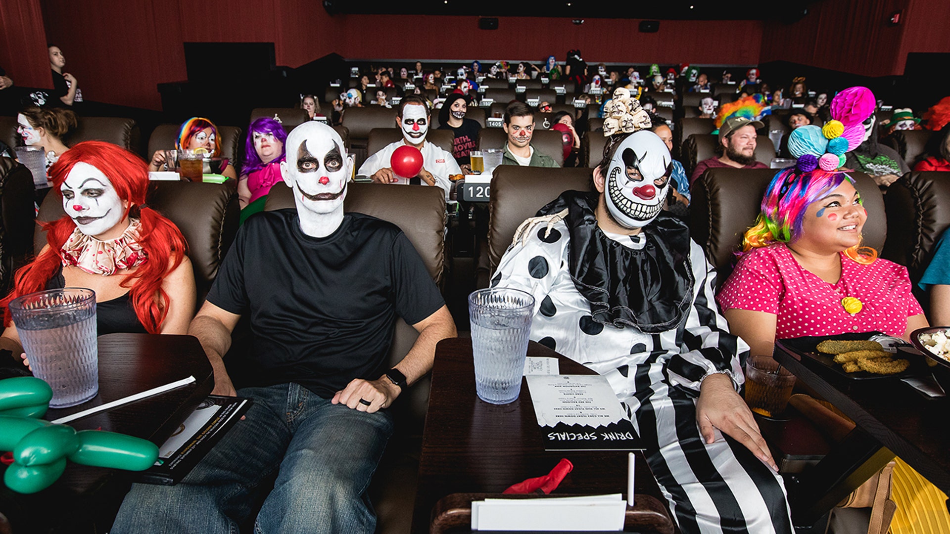 Fans attend the clowns-only screening of "It" at the Alamo Drafthouse in Austin, Texas.
<a href="http://www.hlkfotos.com/" target="_blank">Click here for more from this photographer.</a>
