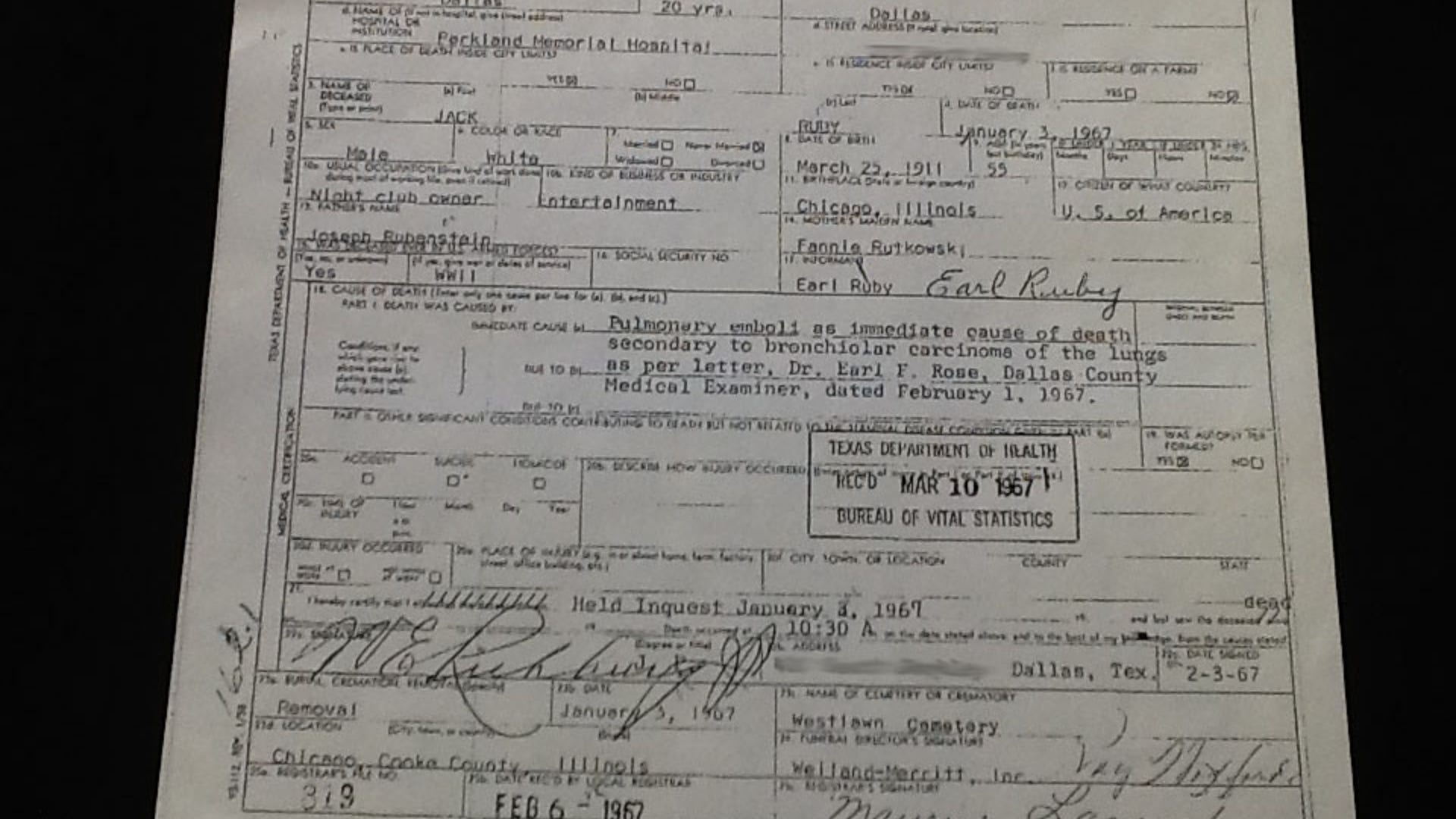 50 Years of Questions: The JFK Assassination