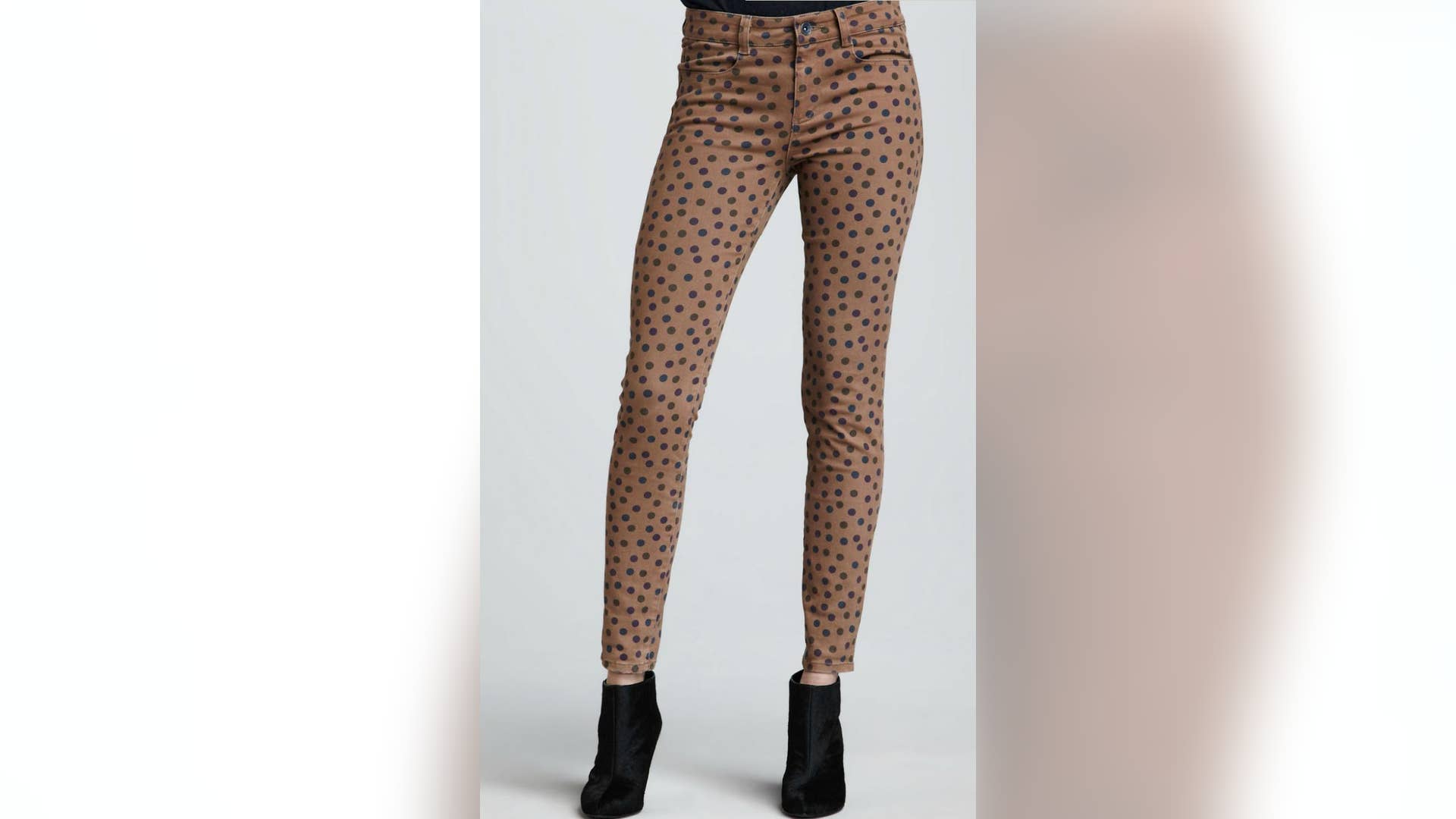 Splendid Polka-Dot Skinny Jeans
