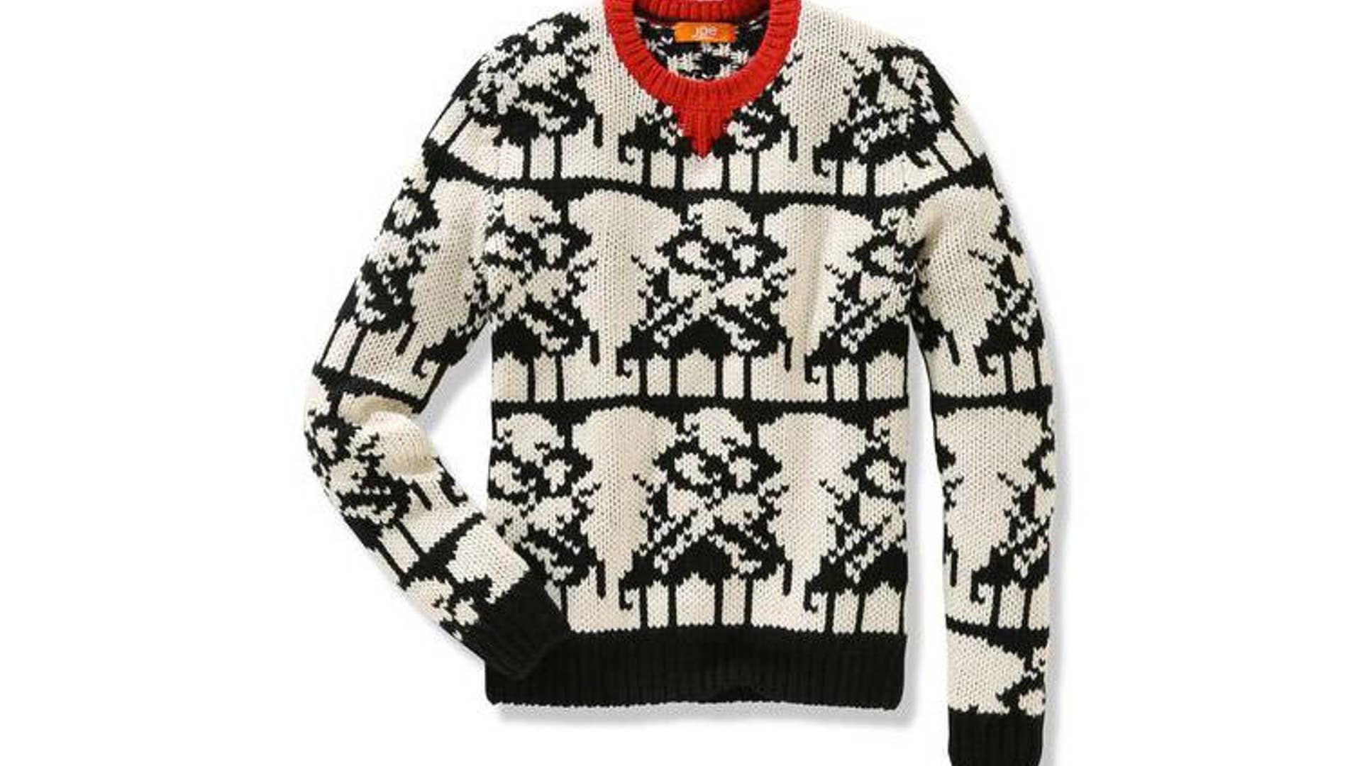 Graphic Crew Sweater