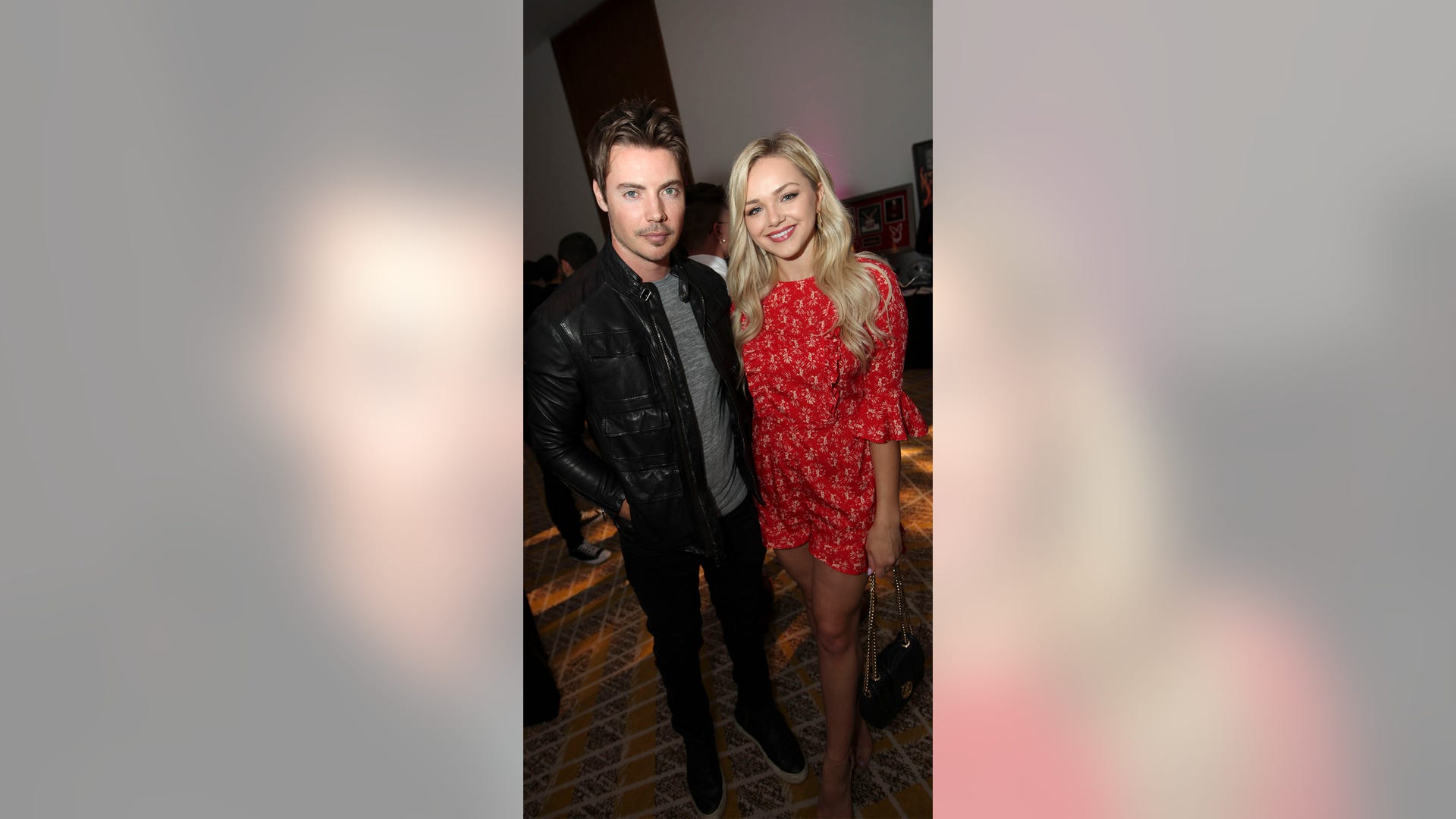 "The Arrangement" star Josh Henderson and girlfriend Oana Gregory kept close as they attended The Creux Automatiq Affair, benefiting the Health Care Foundation at The Jeremy Hotel ;in West Hollywood, Calif on June 20, 2018.