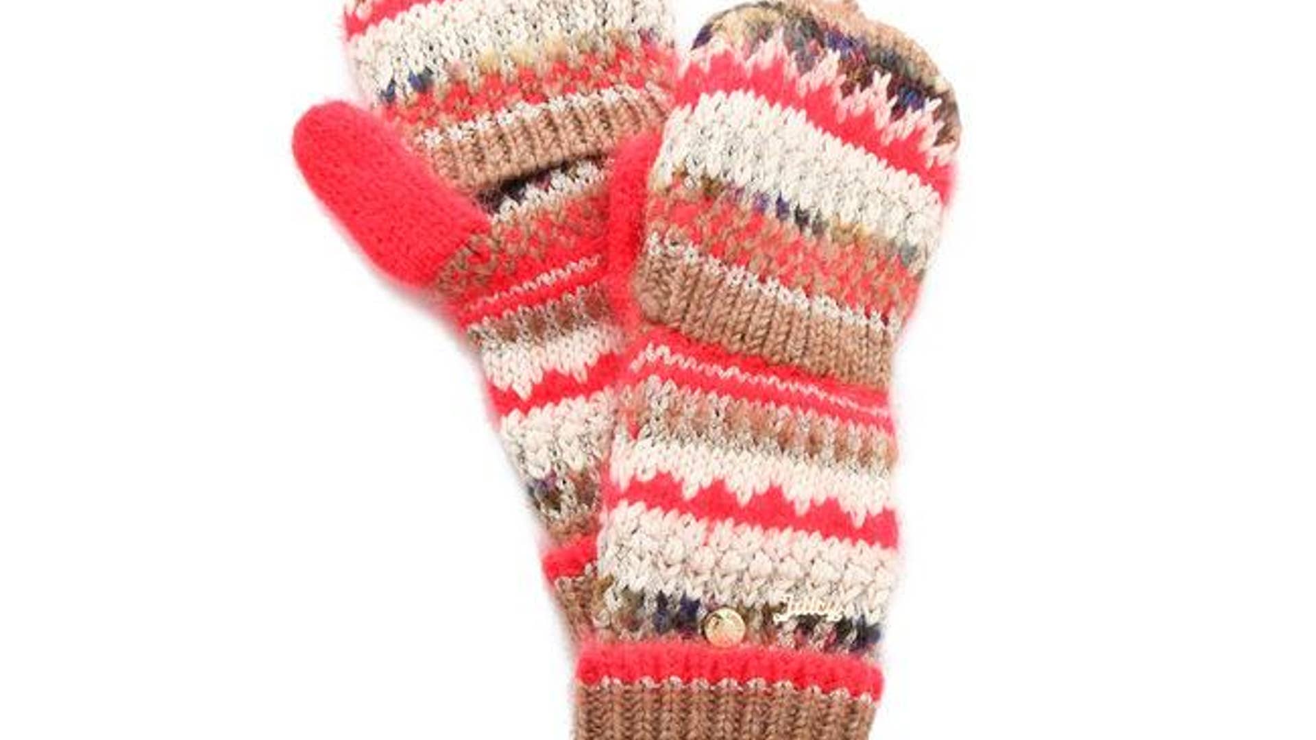 Jacquard Pop Top Gloves
