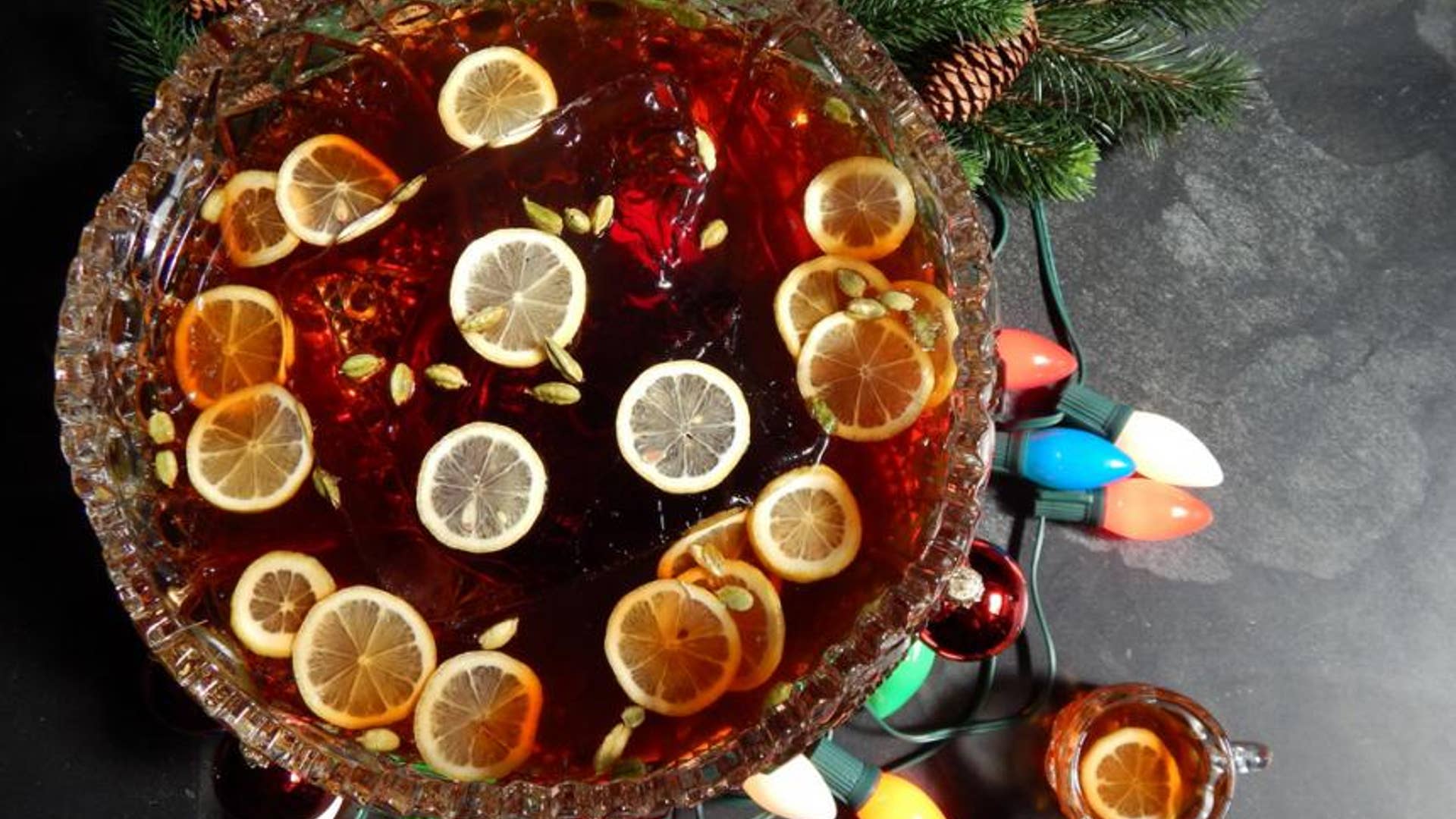 Norwegian Julekake Punch