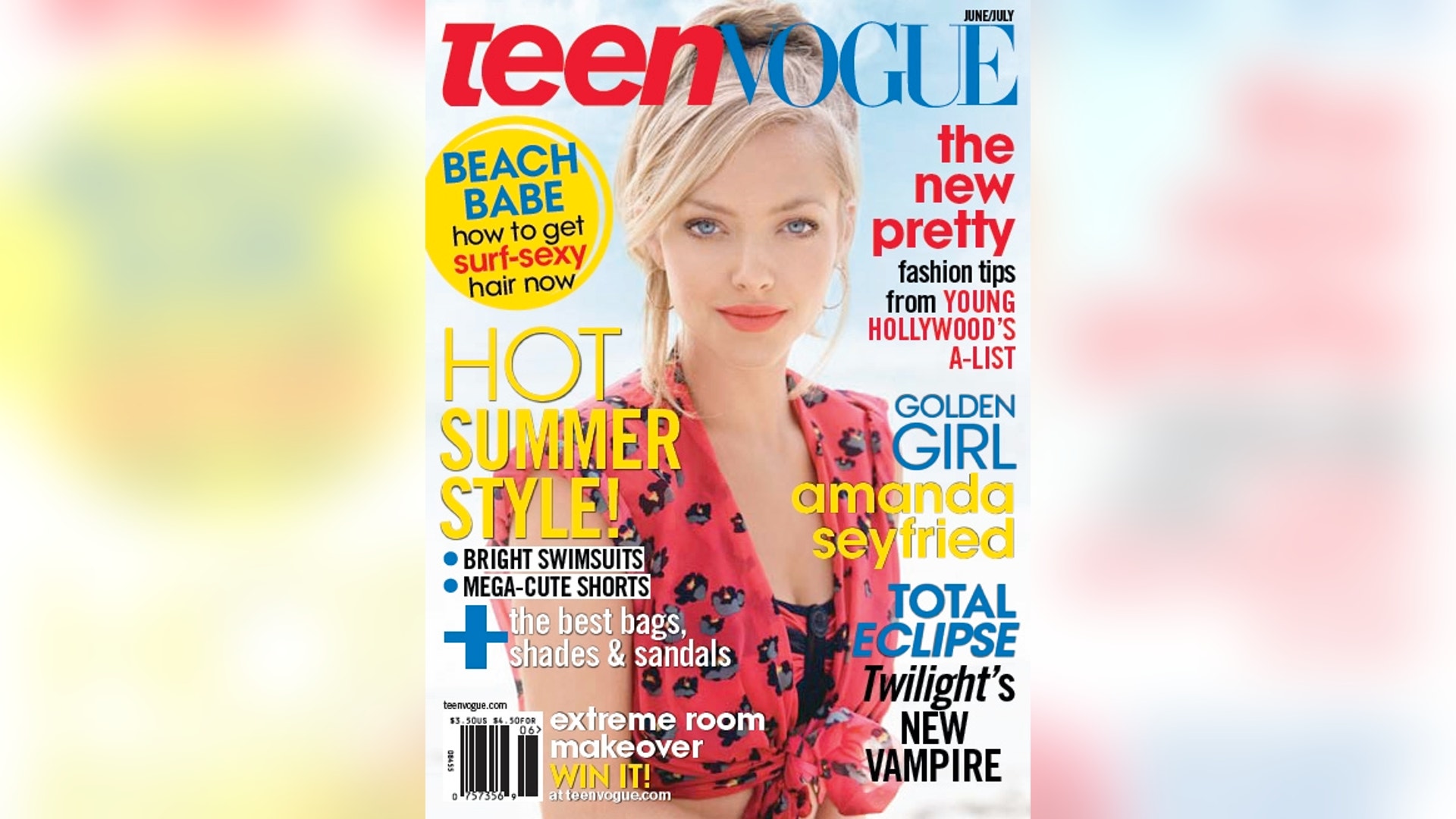 Amanda Seyfried in Teen Vogue