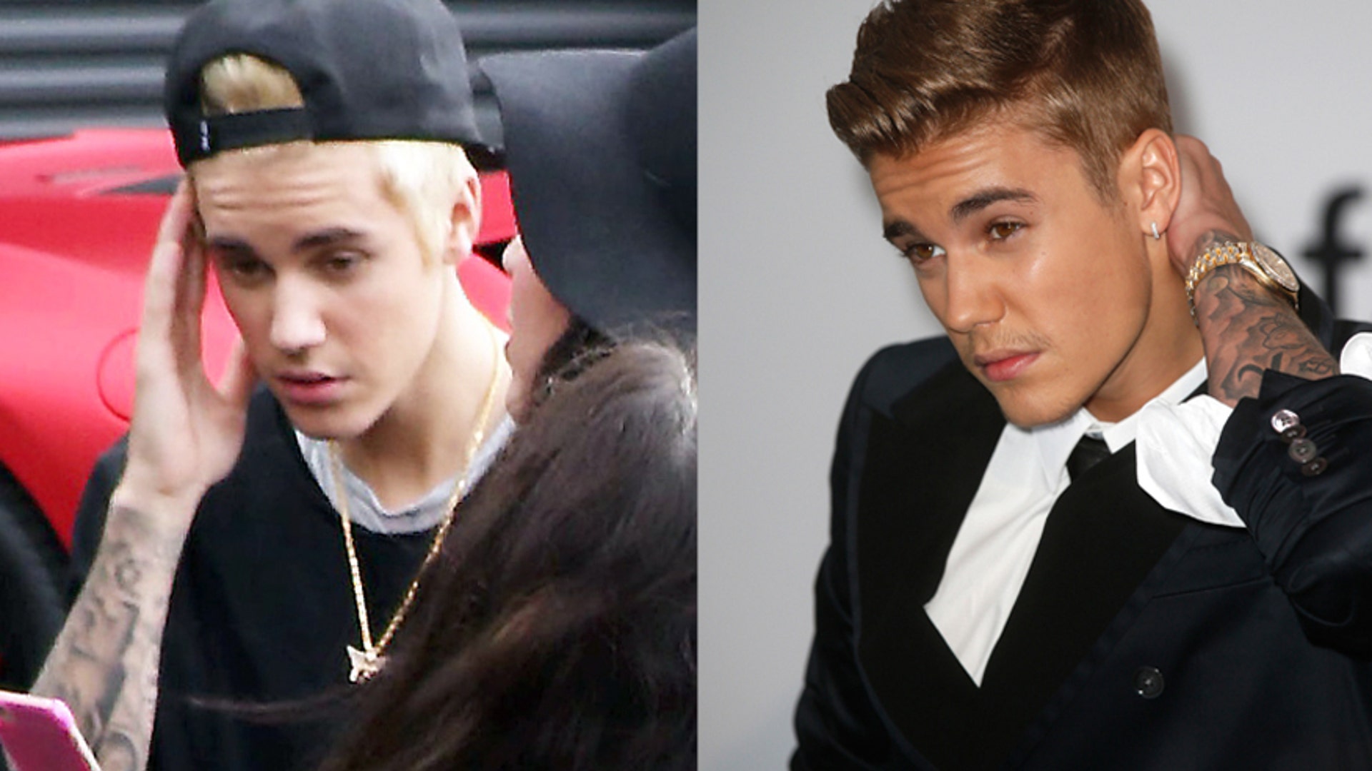 The Biebs has gone blond and we don't like it. Justin seemed to be trying out a new bleached look when he ditched his brown locks. Do you prefer Bieber as a blond? Click here for more pictures of the singer on <a data-cke-saved-href="http://www.X17online.com" href="http://www.X17online.com" target="_blank">X17online.com</a>.