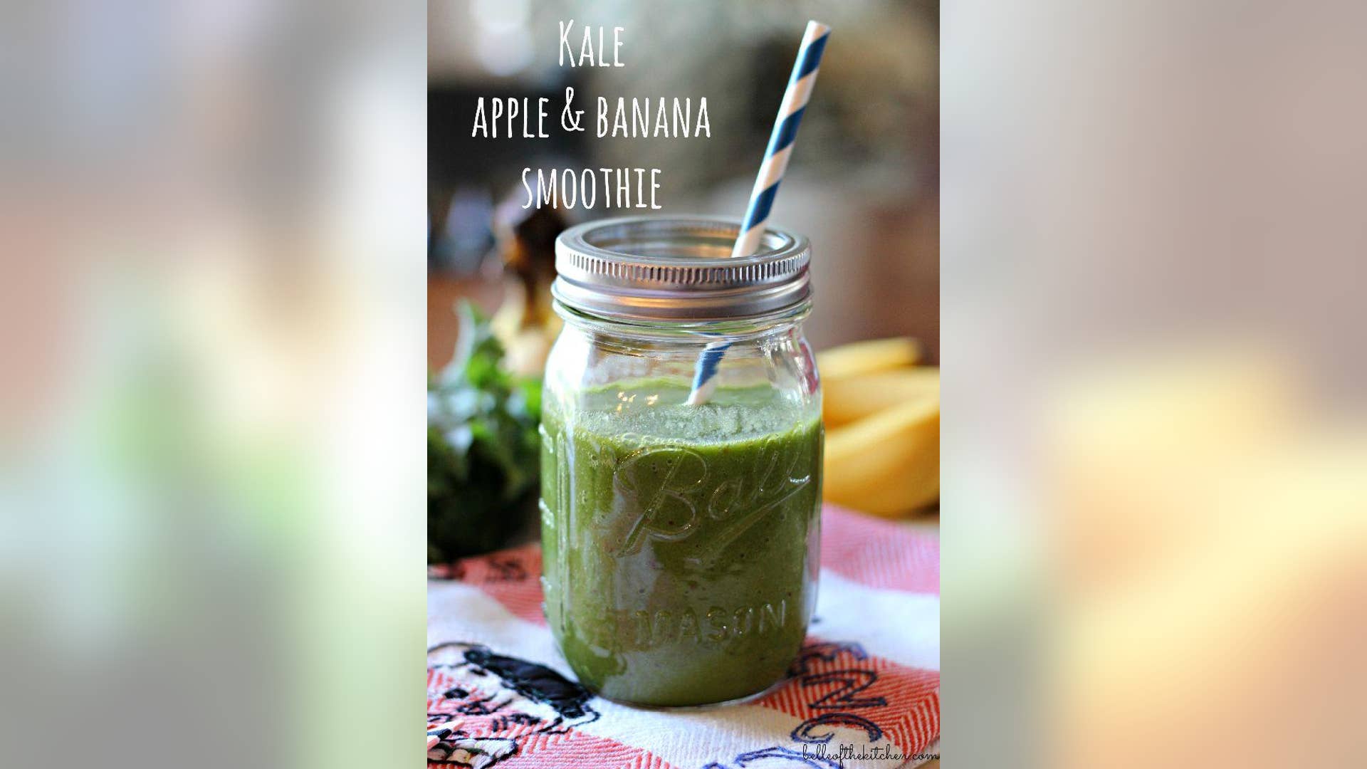 Kale, Apple, & Banana Smoothie