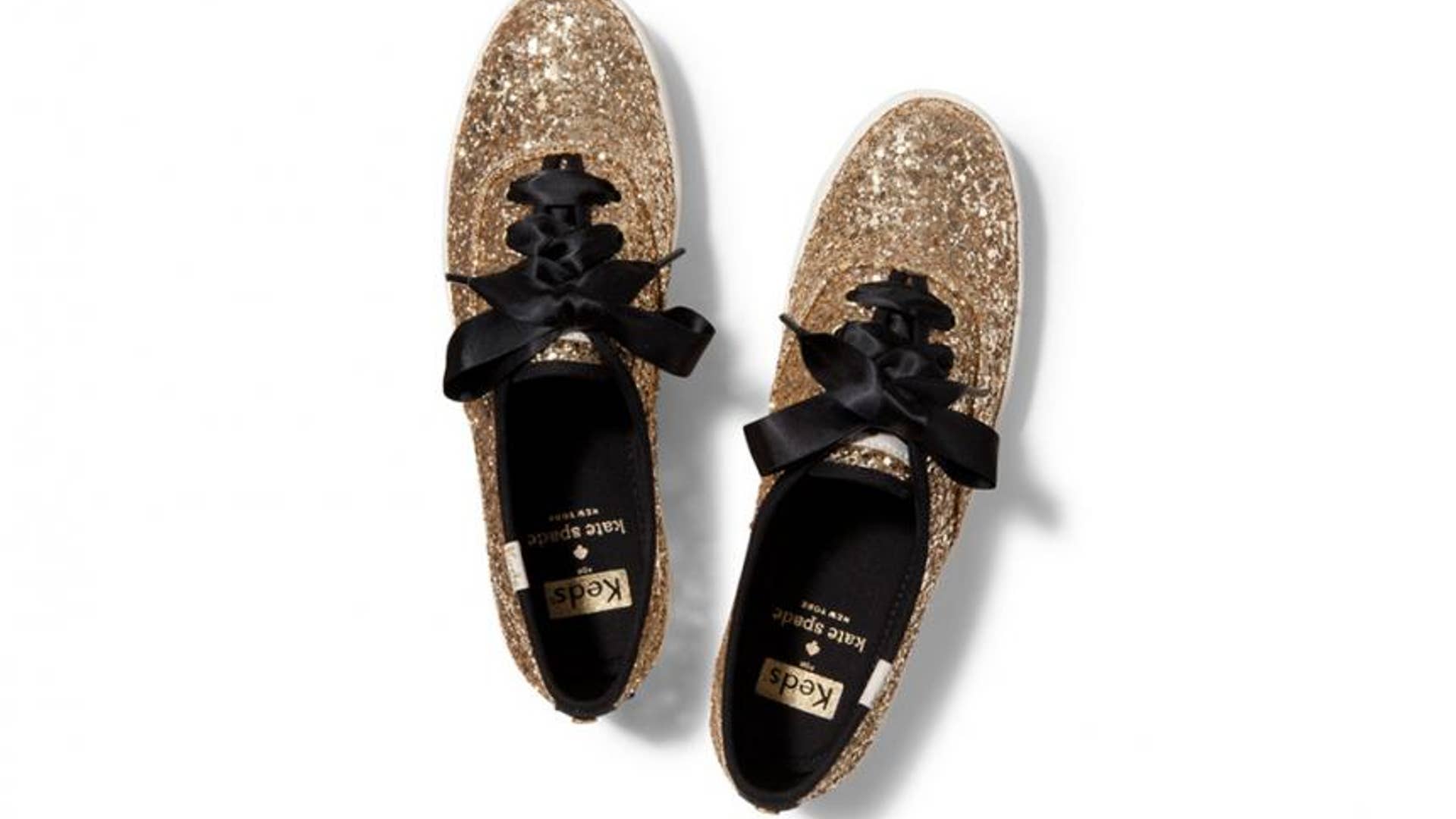 Keds X Kate Spade New York Champion Glitter Shoes