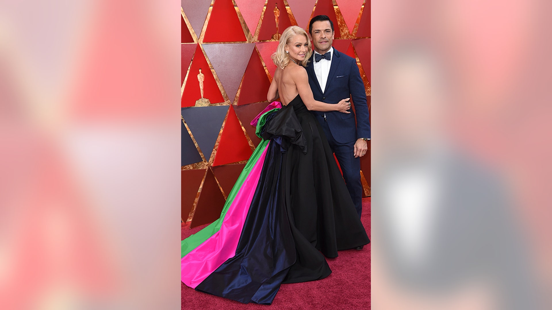 Kelly Ripa and Mark Conseulos