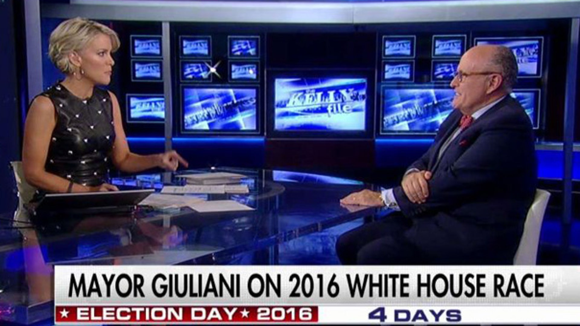 ‘THE KELLY FILE’ host Megyn Kelly pressed former Mayor Rudy Giuliani on his claims he knew FBI would renew the Clinton email probe