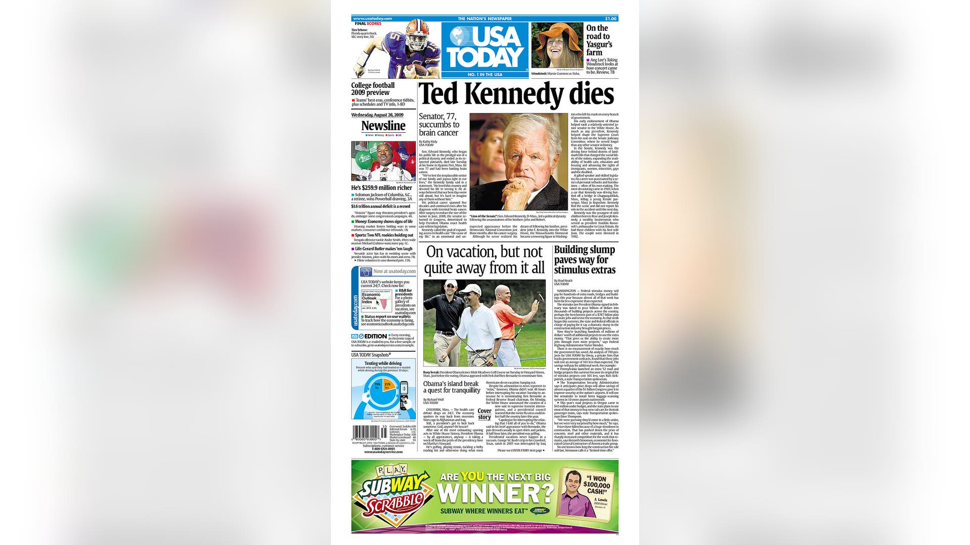 Remembering Ted Kennedy