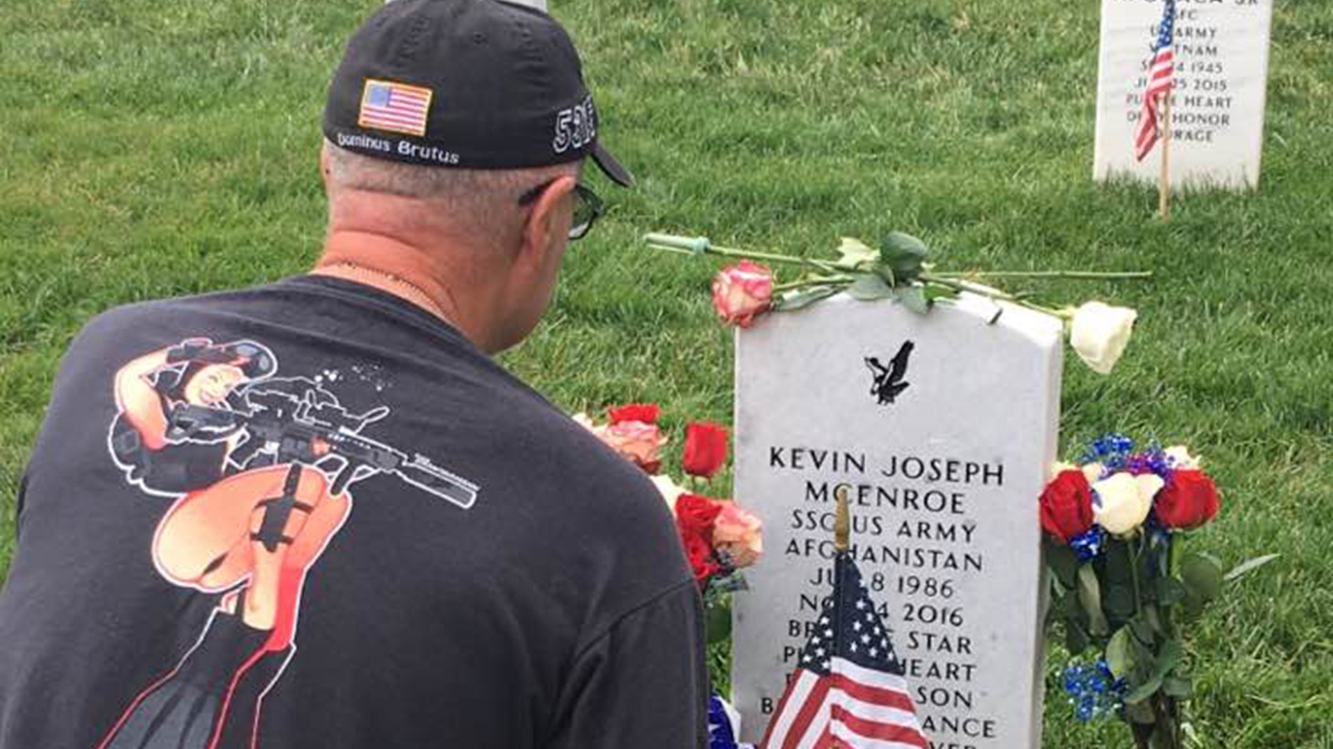 Staff Sgt Kevin McEnroe Father Brian 