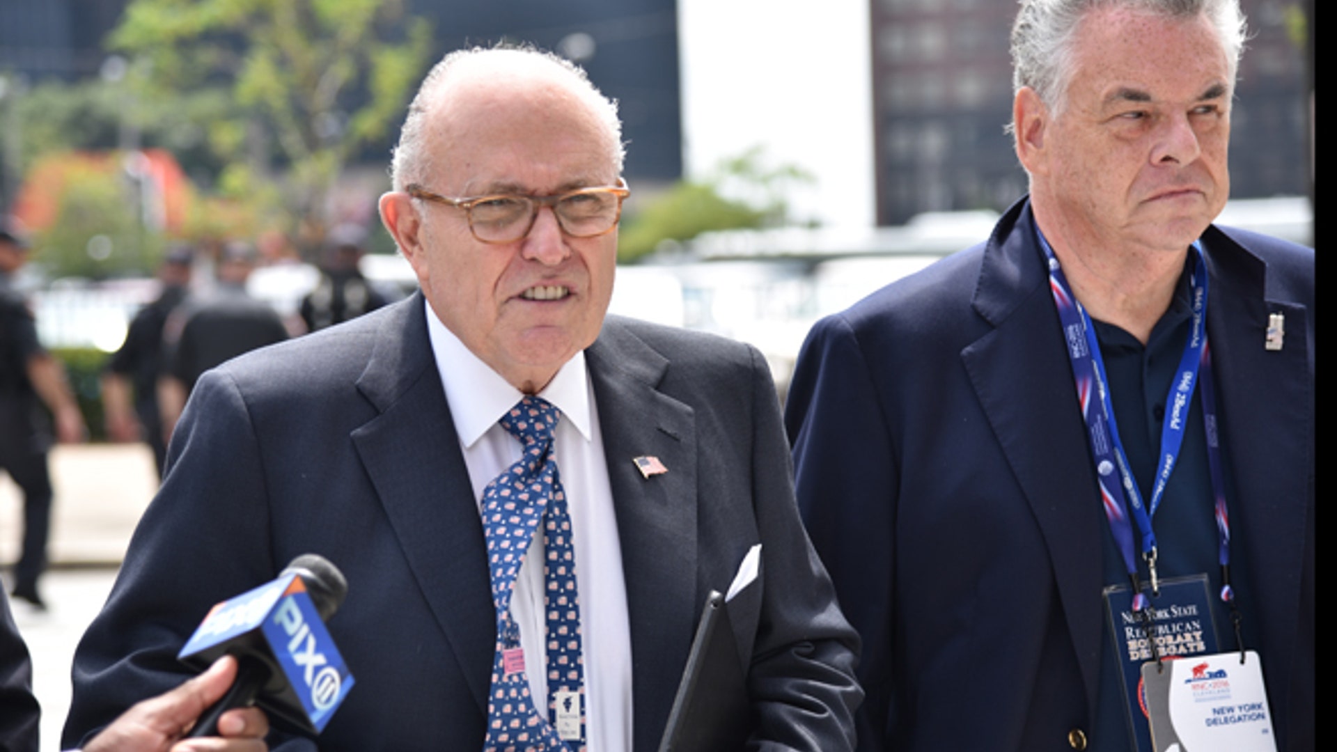 Rudy Giuliani and Rep. Peter King