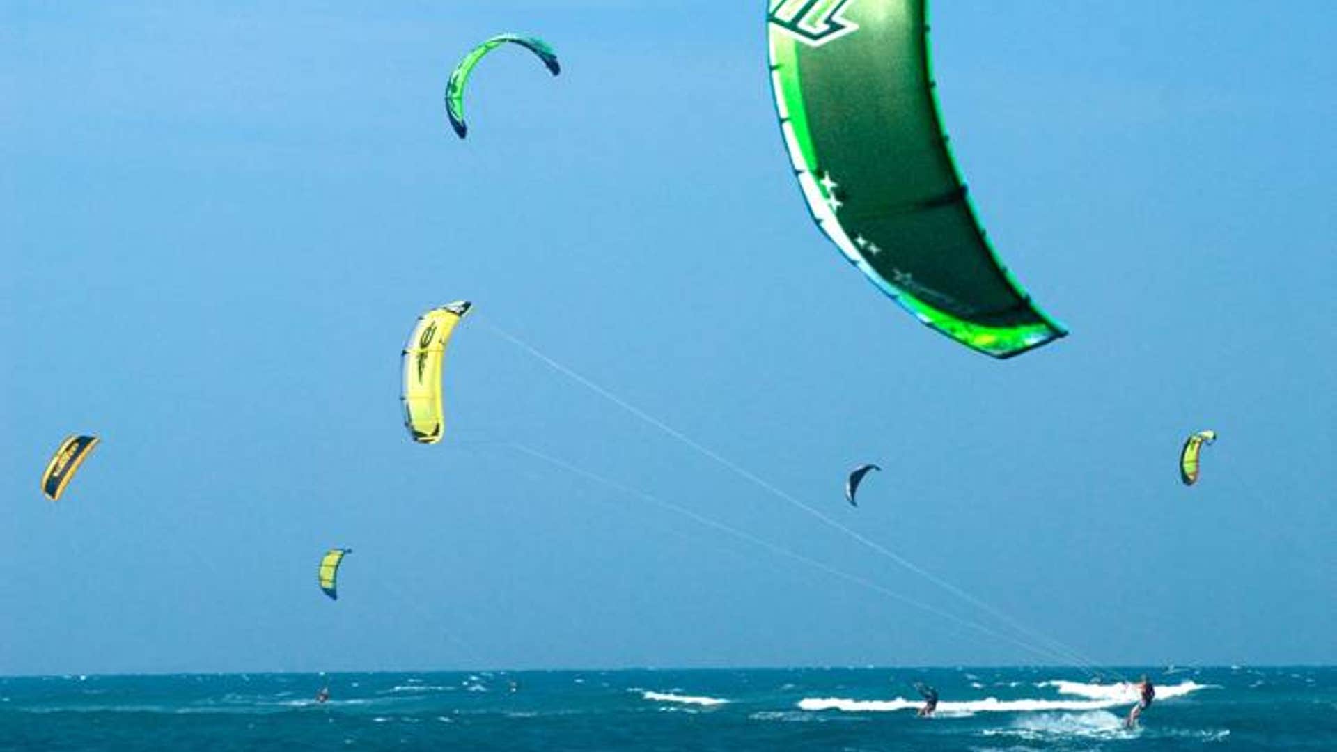 kiteboarding