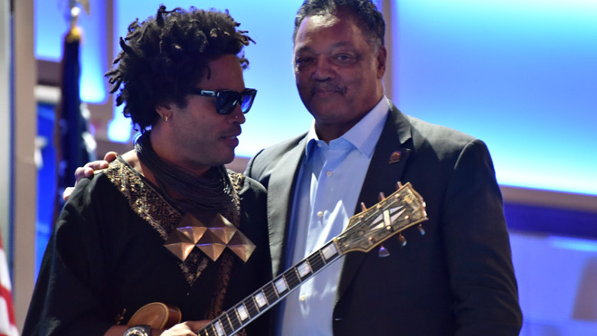 Kravitz and Jackson at DNC
