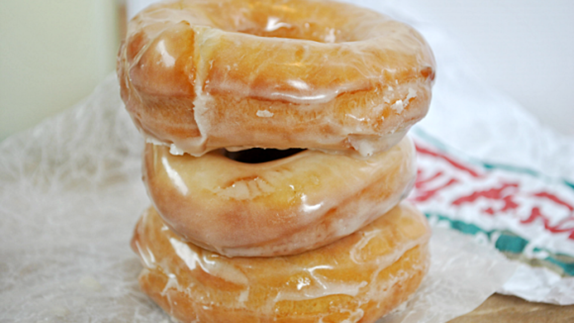 Homemade Krispy Kreme Doughnuts