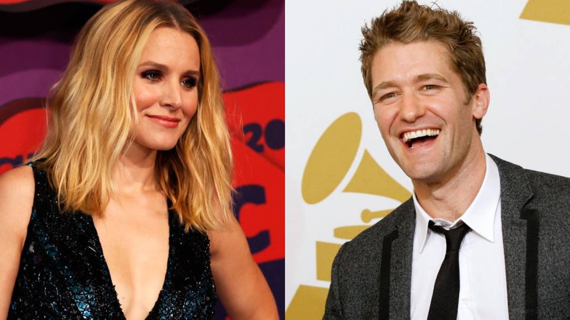 Kristen Bell and Matthew Morrison