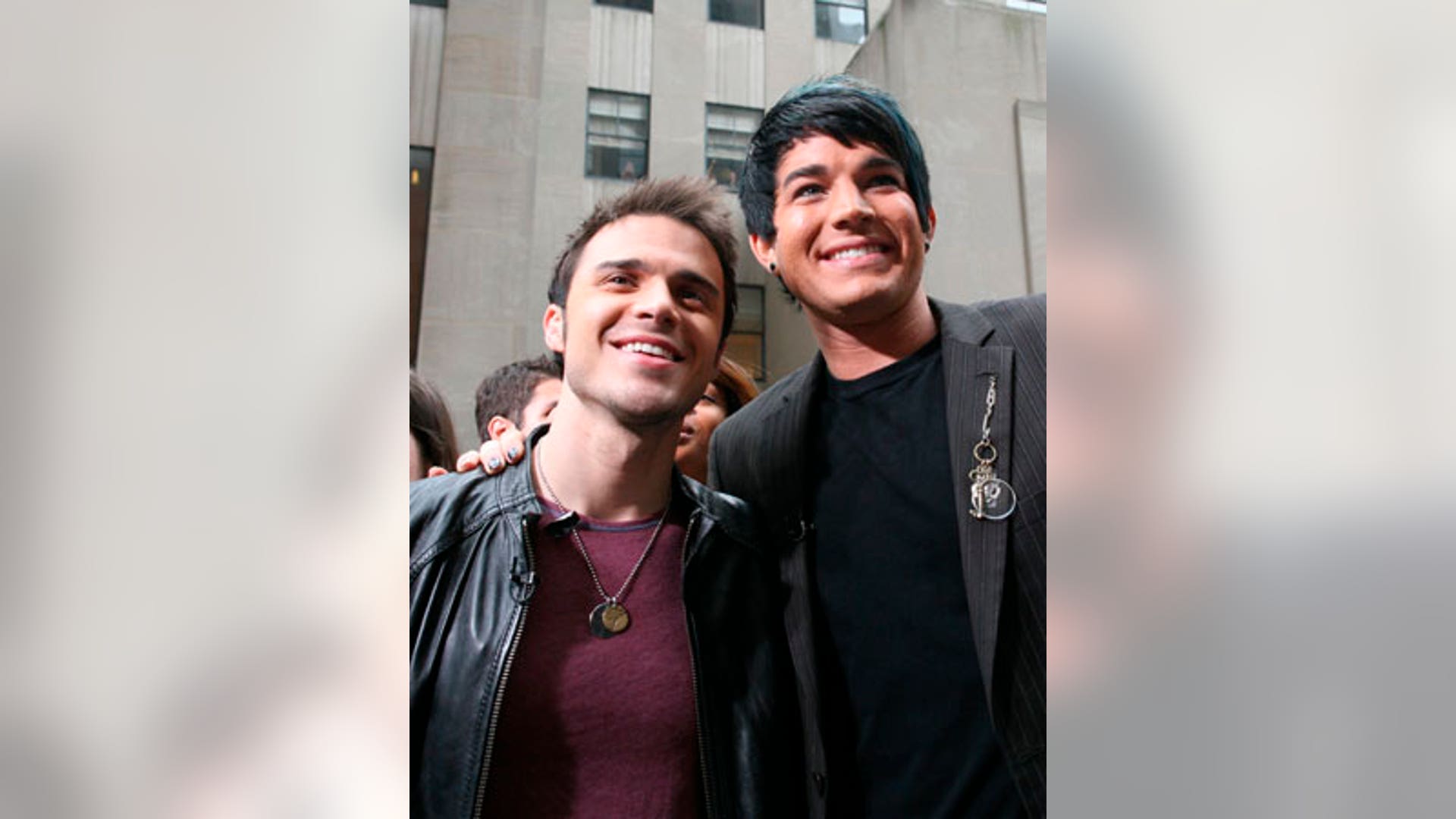 Adam Lambert and Kris Allen