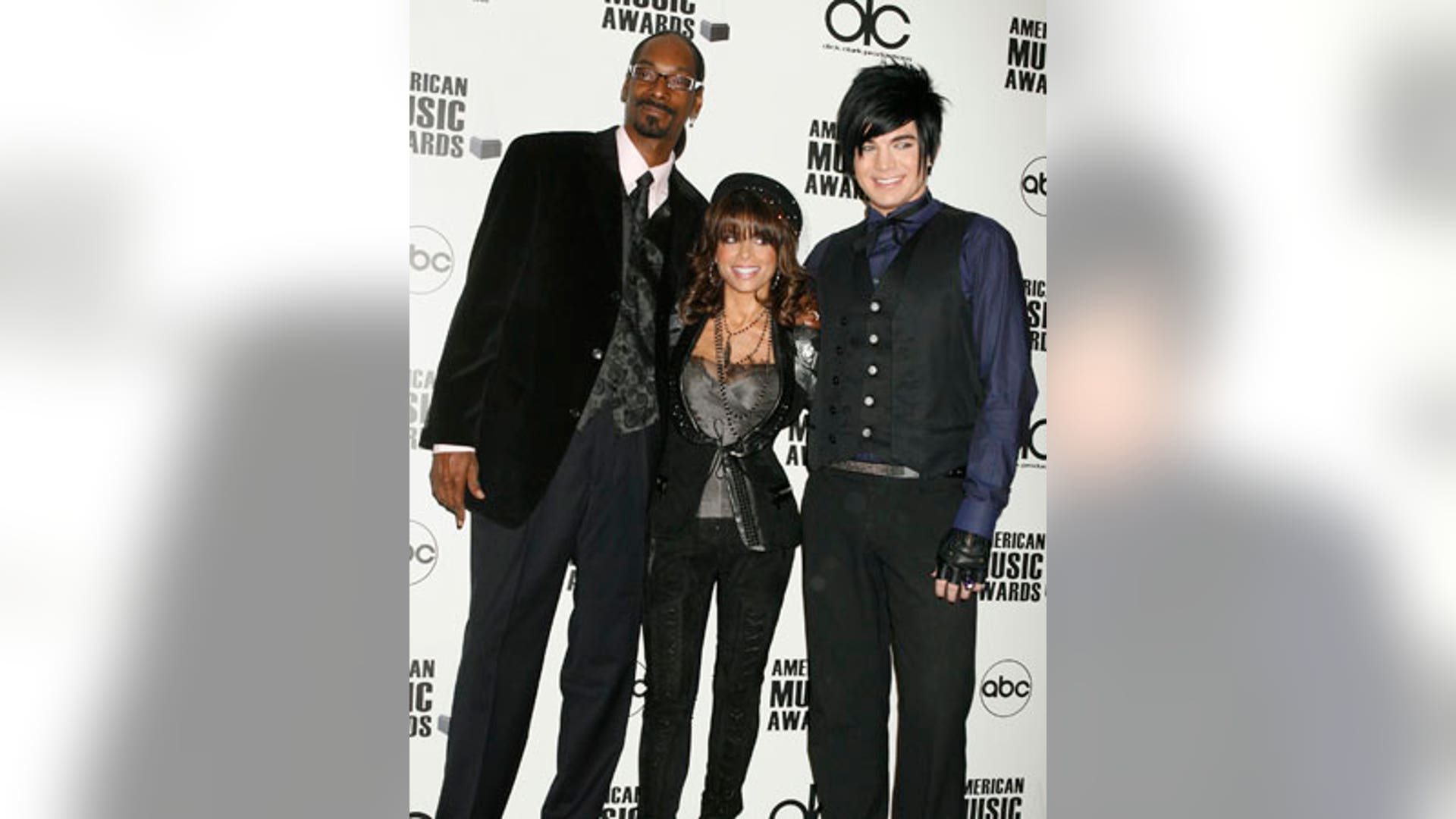 Adam Lambert, Paula Abdul and Snoop Dogg