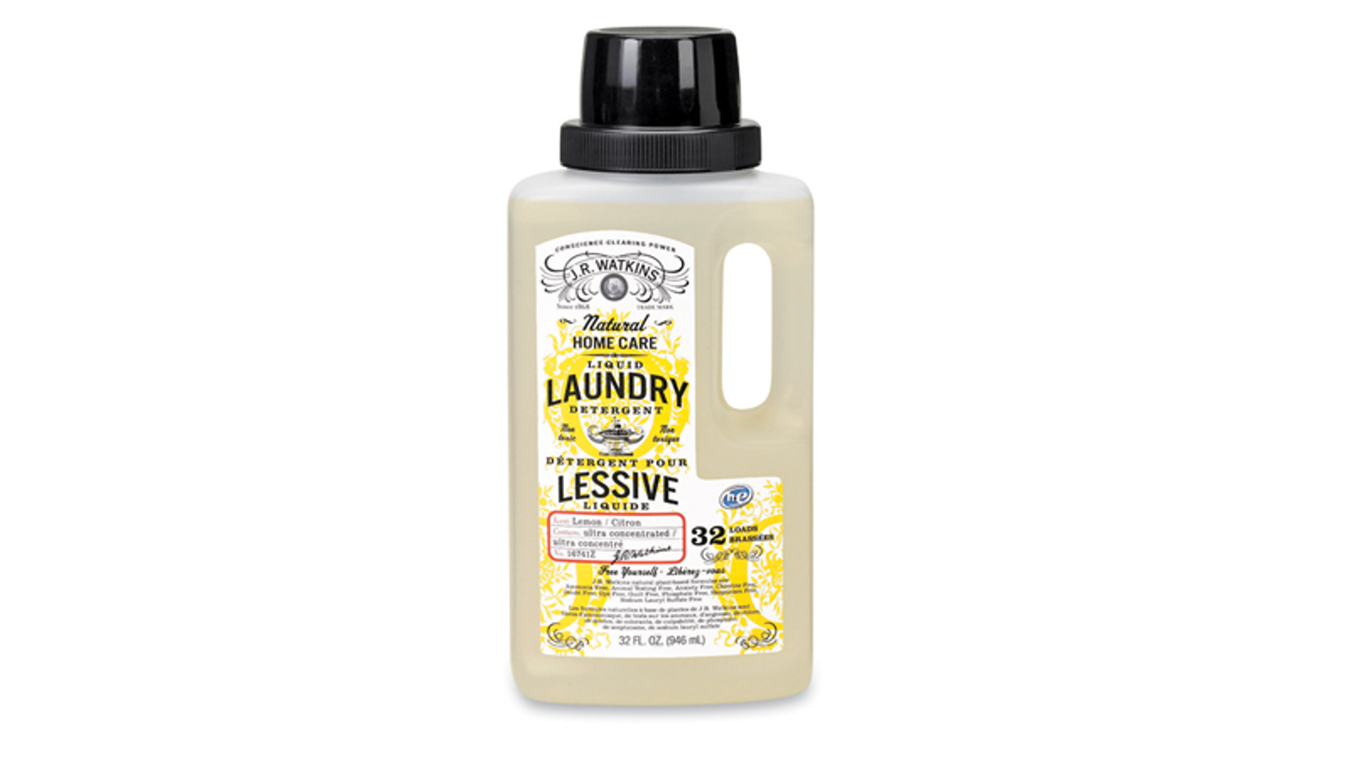 J.R. Watkins Lemon Liquid Laundry Concentrate