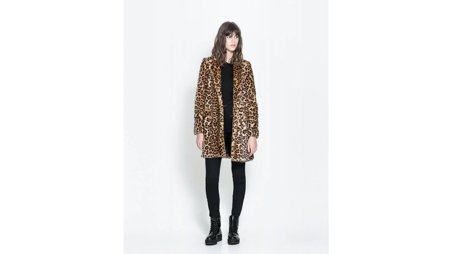 Leopard Furry Coat