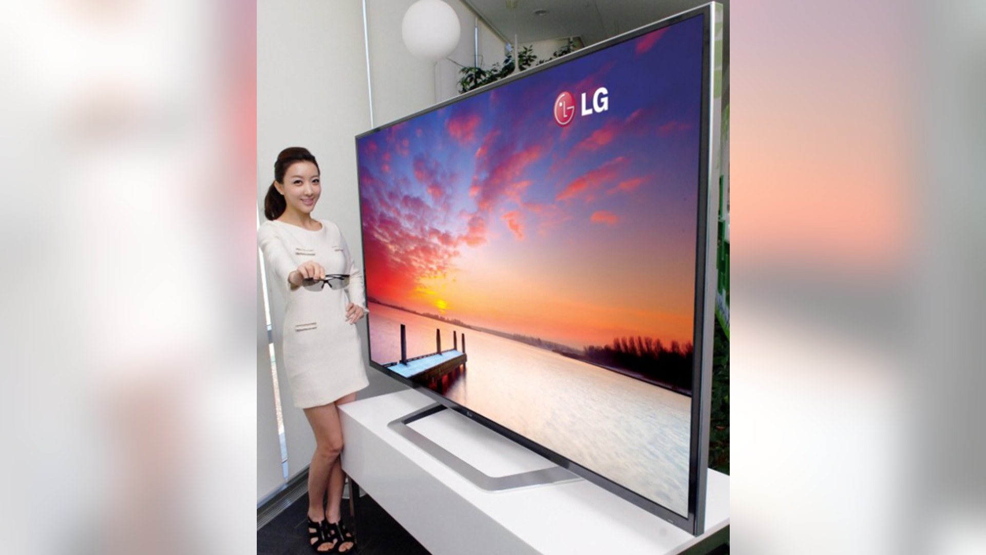 LG 84 inch TV