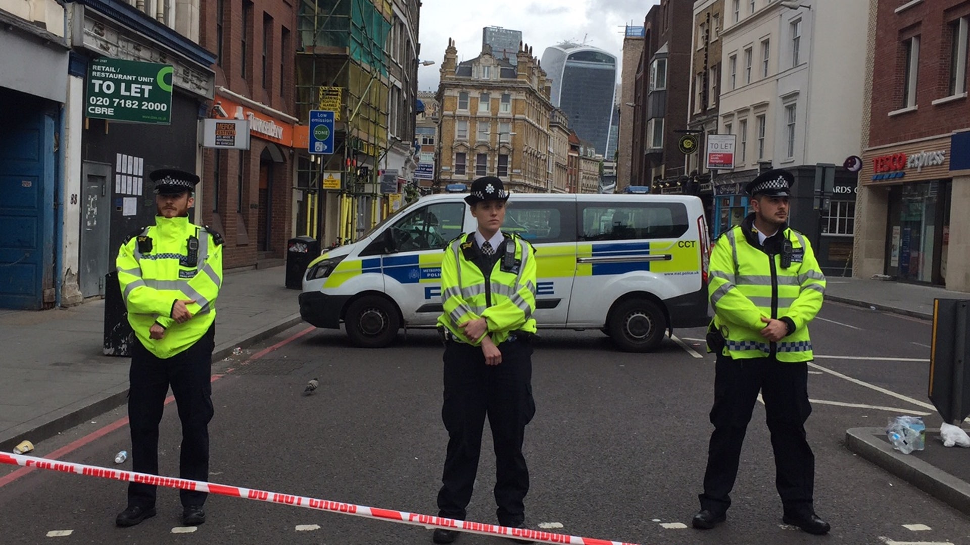 The first part of this terror act we've sadly seen before, a crazed vehicle mauling defenseless pedestrians.