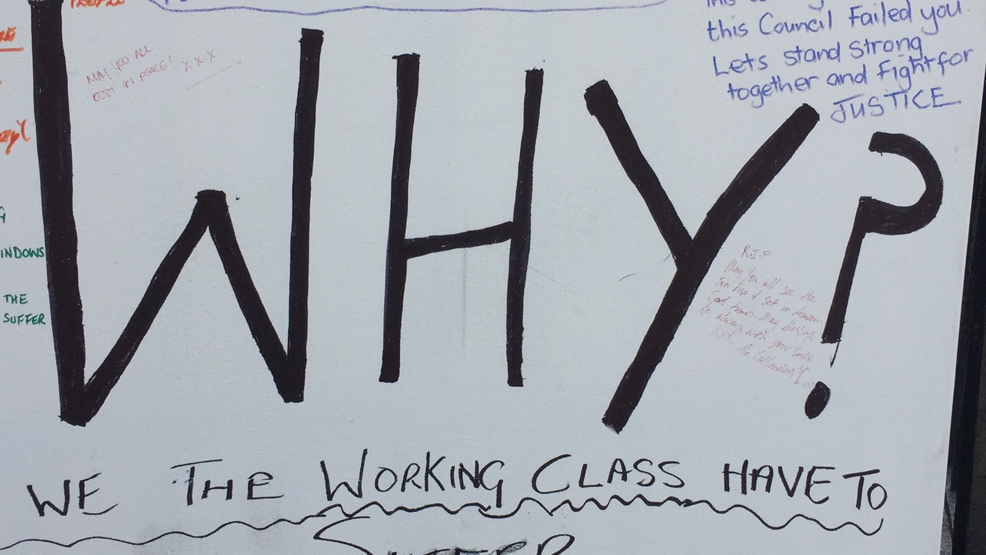 After a series of terrorist attacks, Londoners say the fire could and should have been prevented