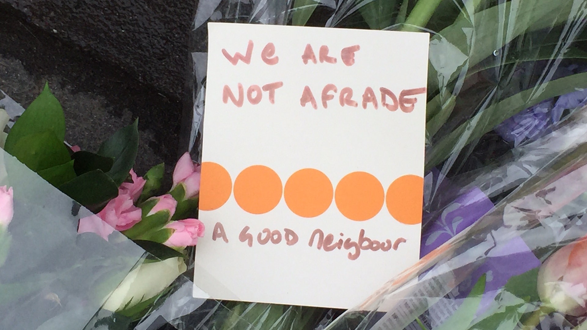 London mourns the victims