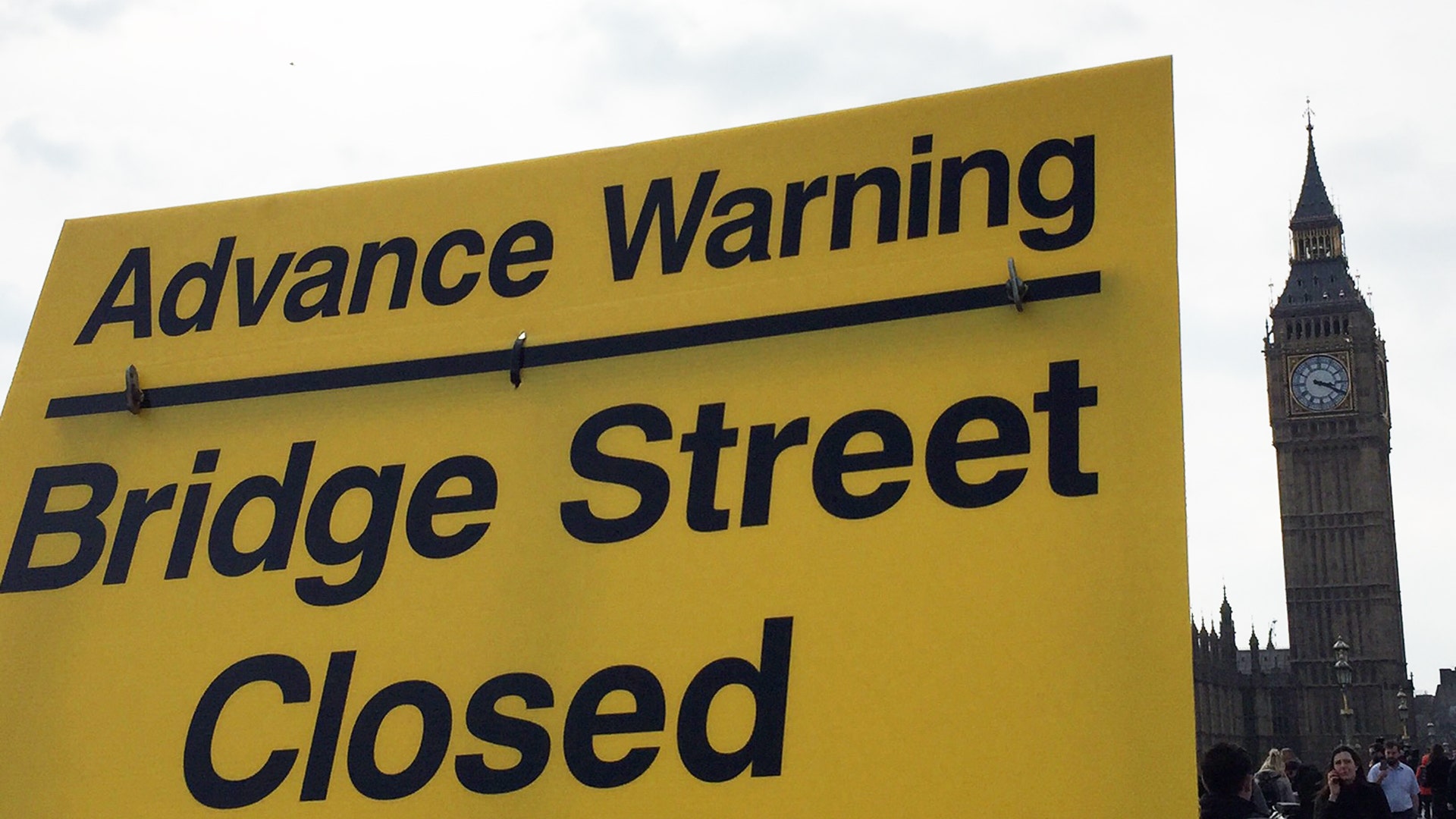 The Westminster Bridge was closed after the attack.