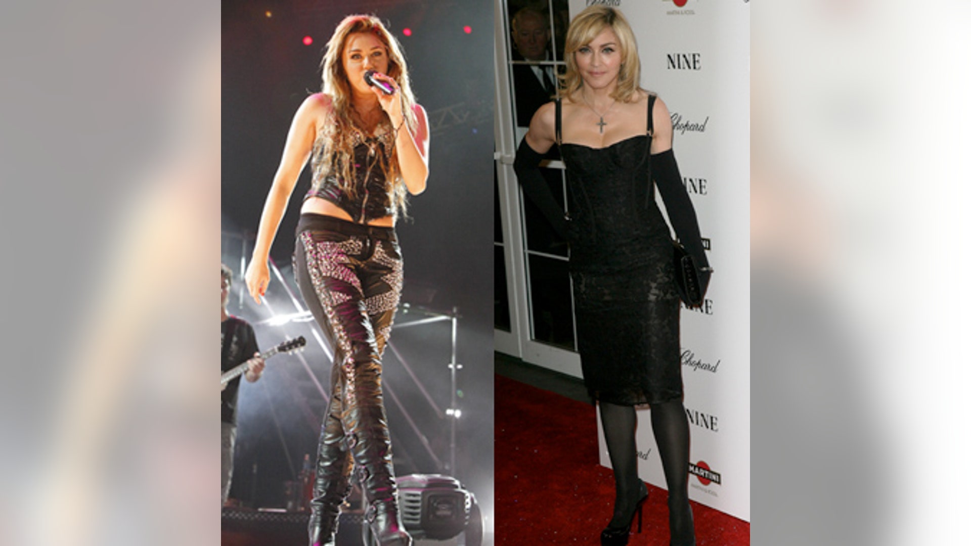 madonna miley 