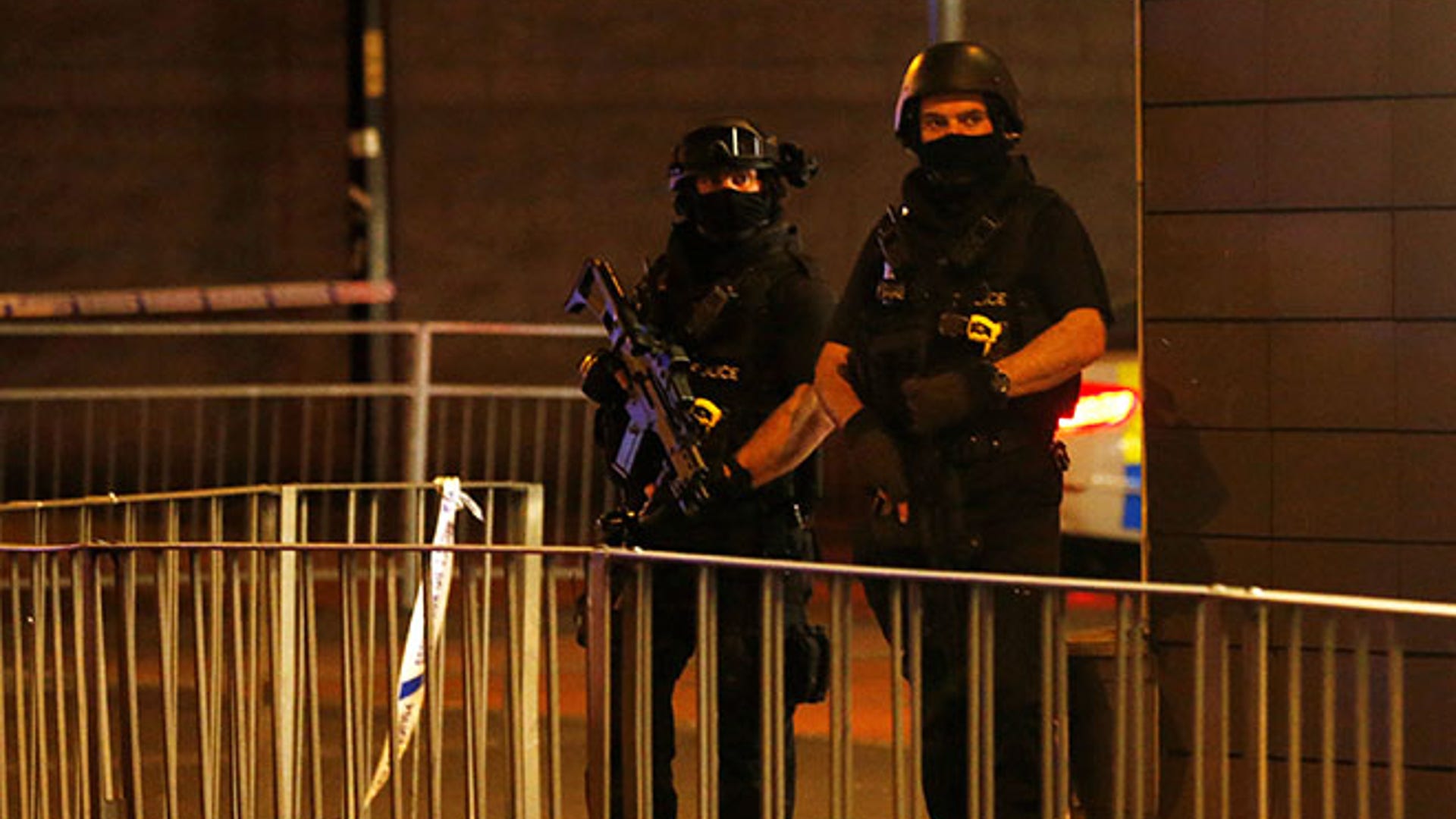 Police rush to scene