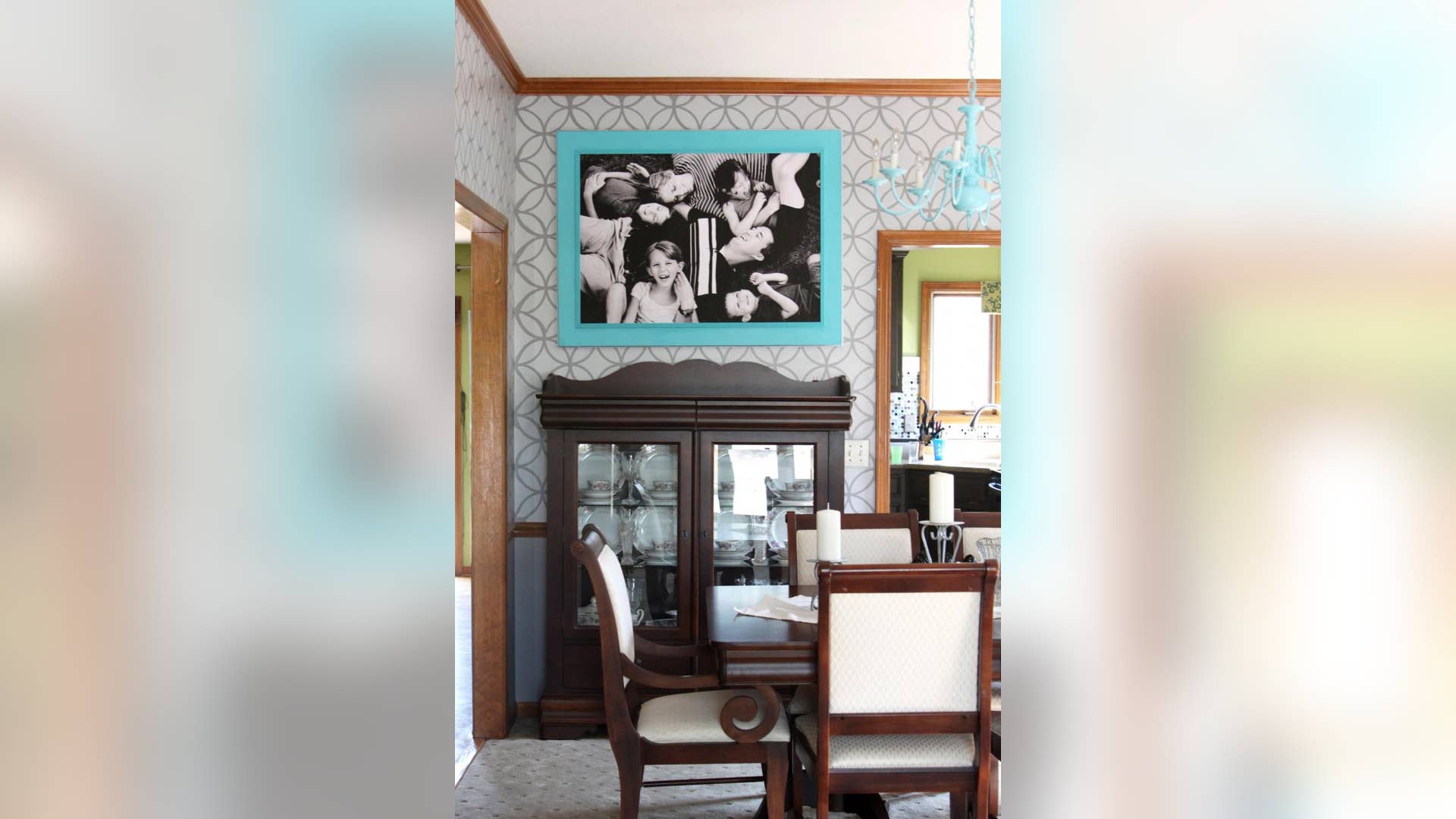 Dining Room Family Portrait