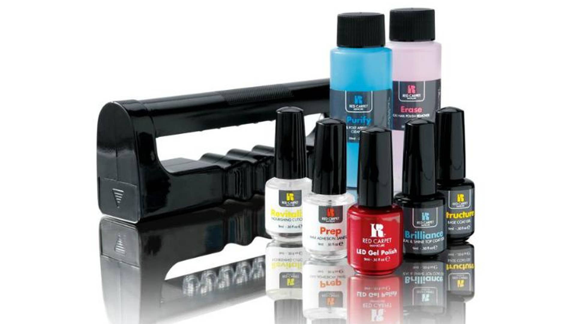 Red Carpet Manicure Starter Kit with Portable Light $59.99