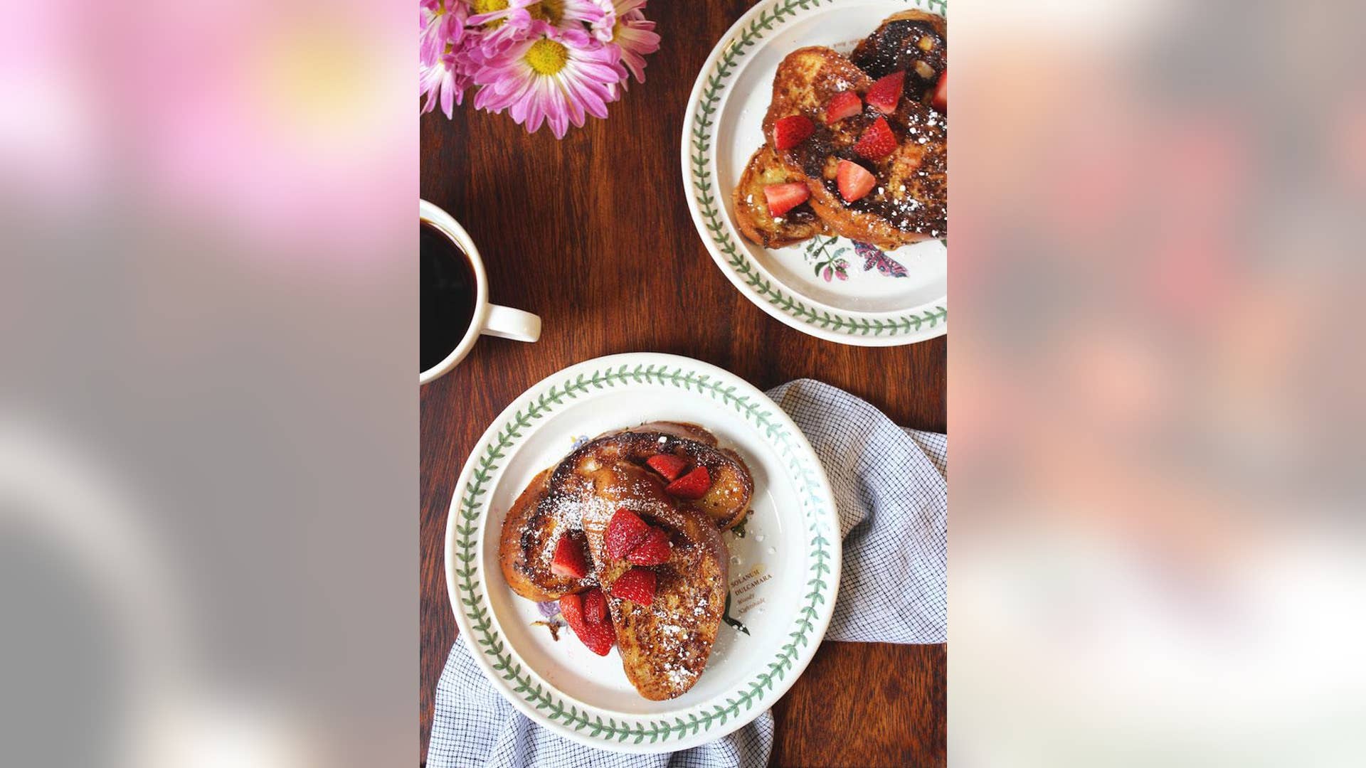 Maple Bourbon-Infused French Toast